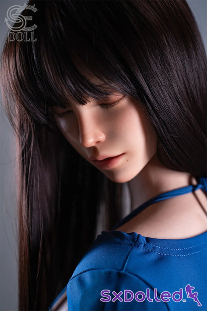 Jenny.O (G-Cup) (111cm) | Sleeping Thick Sex Doll Torso | SE Doll G-Cup / 111cm / Brunette Sex Torso