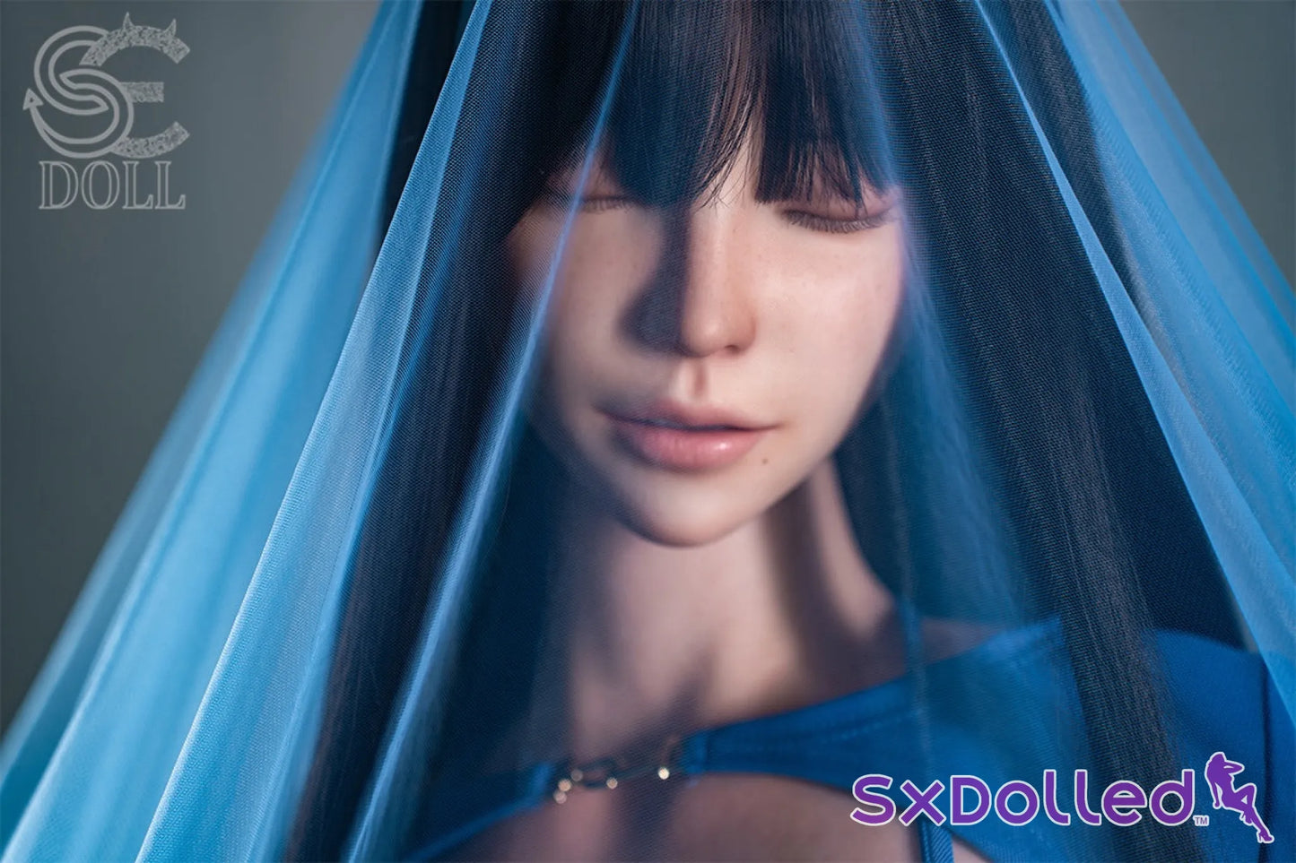 Jenny.O (G-Cup) (111cm) | Sleeping Thick Sex Doll Torso | SE Doll G-Cup / 111cm / Brunette Sex Torso