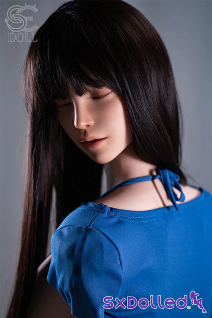 Jenny.O (G-Cup) (111cm) | Sleeping Thick Sex Doll Torso | SE Doll G-Cup / 111cm / Brunette Sex Torso