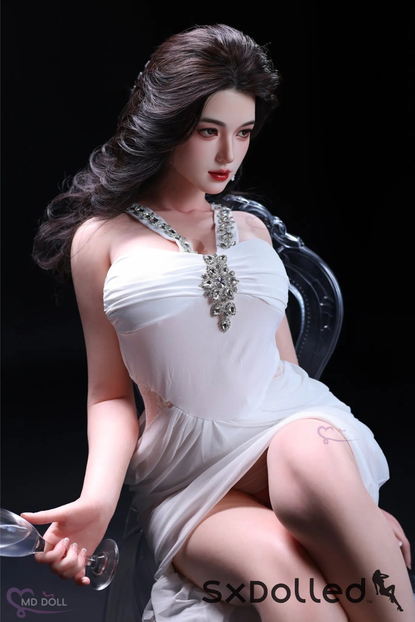 Judy A (D-Cup) (166cm) | Stunning Elegant Asian Sex Doll | MD Doll D-Cup / 166cm / Brunette Sex Doll