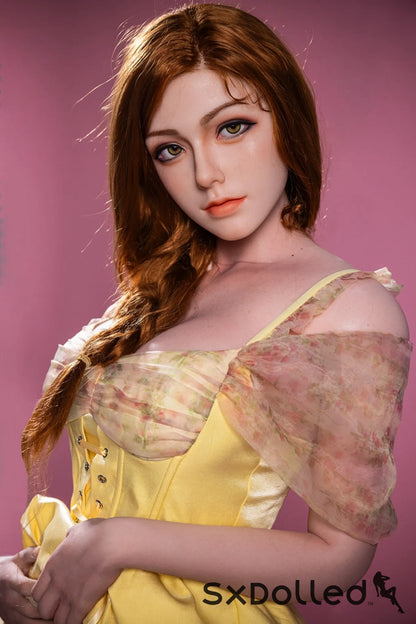 Julie A (F-Cup) (172cm) | Brunette Silicone Sex Doll | Starpery F-Cup / 172cm / Brunette Sex Doll