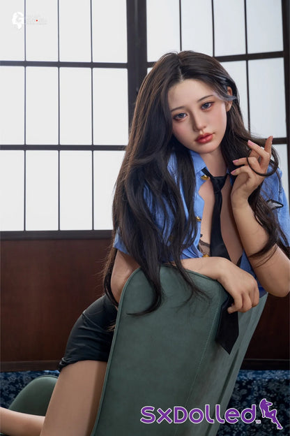 June D (G-Cup) (163cm) | Ultra Realistic Sex Doll | Gynoid Doll - G-Cup / 163cm / Black - Sex Doll