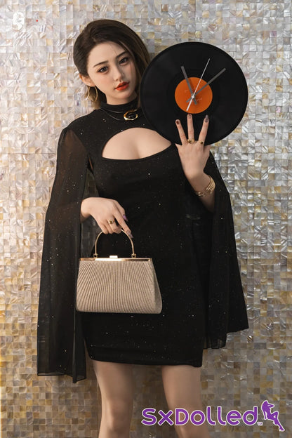 June E (G-Cup) (163cm) | Ultra Realistic Socialite Sex Doll | Gynoid Doll - G-Cup / 163cm / Brunette - Sex Doll