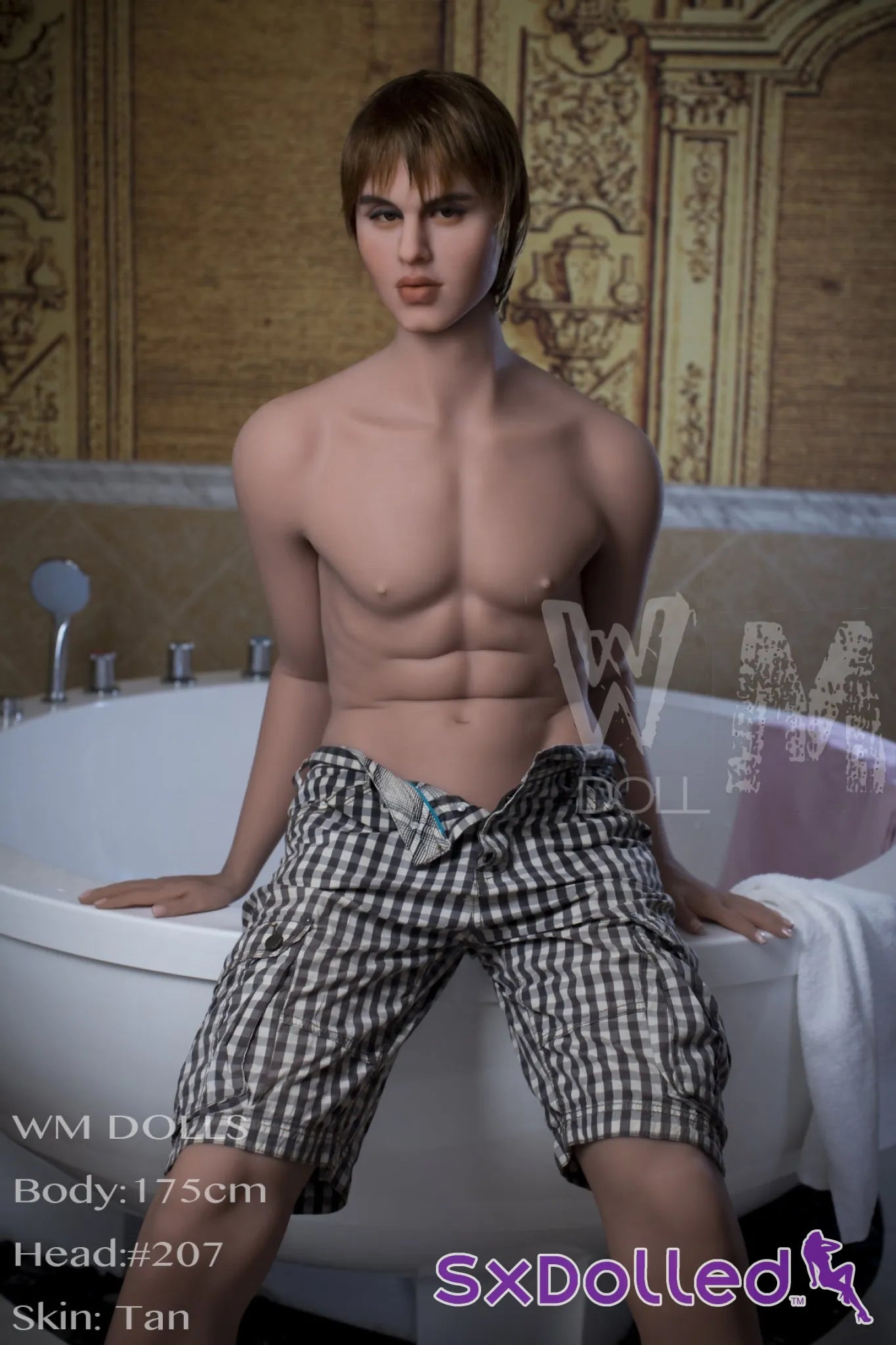 Justin (6-Inch) (175cm) | Male Sex Doll | WM Doll | SxDolled.