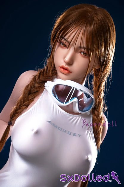 Kanya (E-Cup) (158cm) | ROS Asian Brunette Sex Doll | Yearn Doll E-Cup / 158cm / Brunette Sex Doll