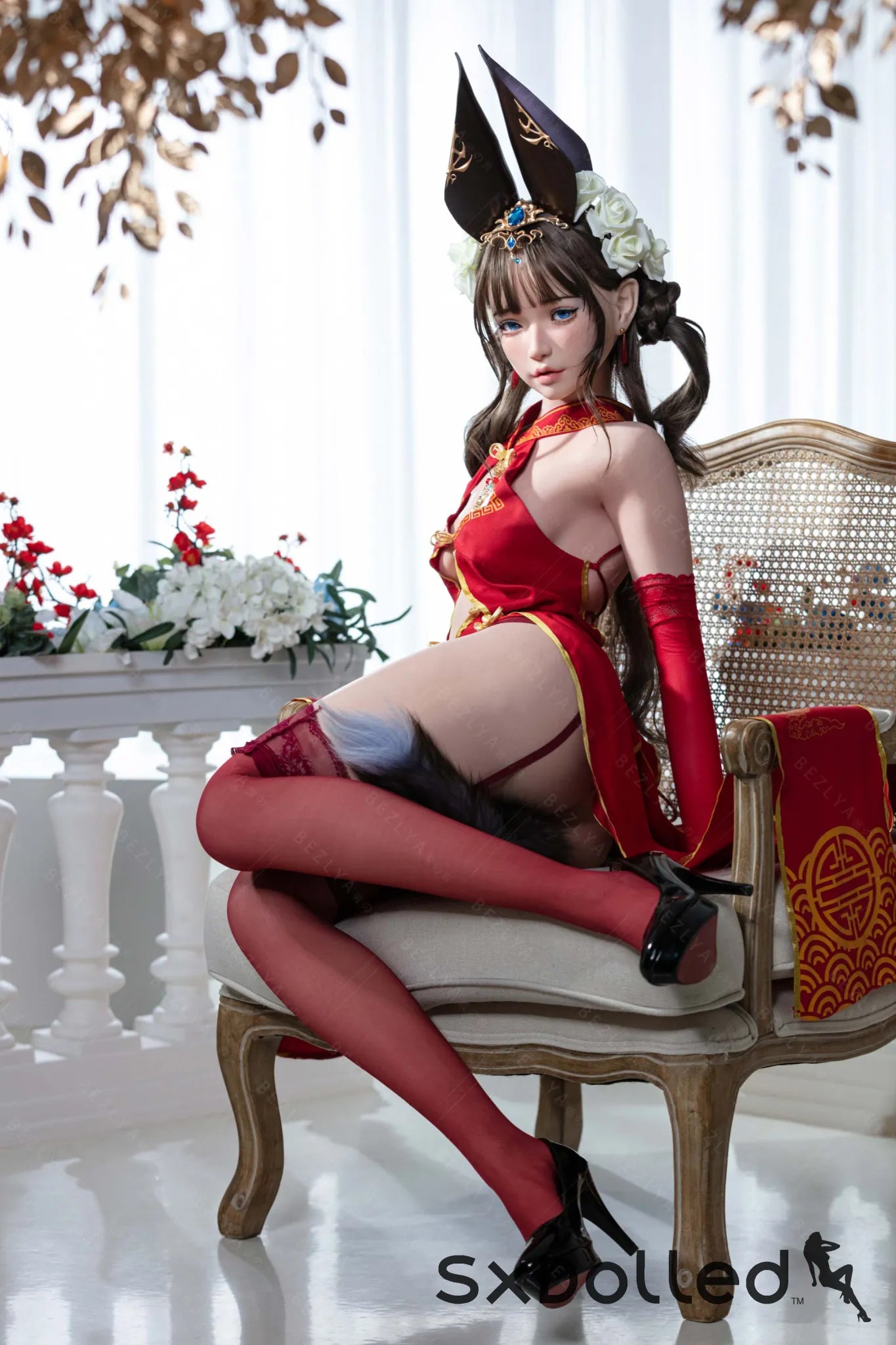 Kariselle (D-Cup) (155cm) | Sex Doll D-Cup / 155cm / Brunette Sex Doll