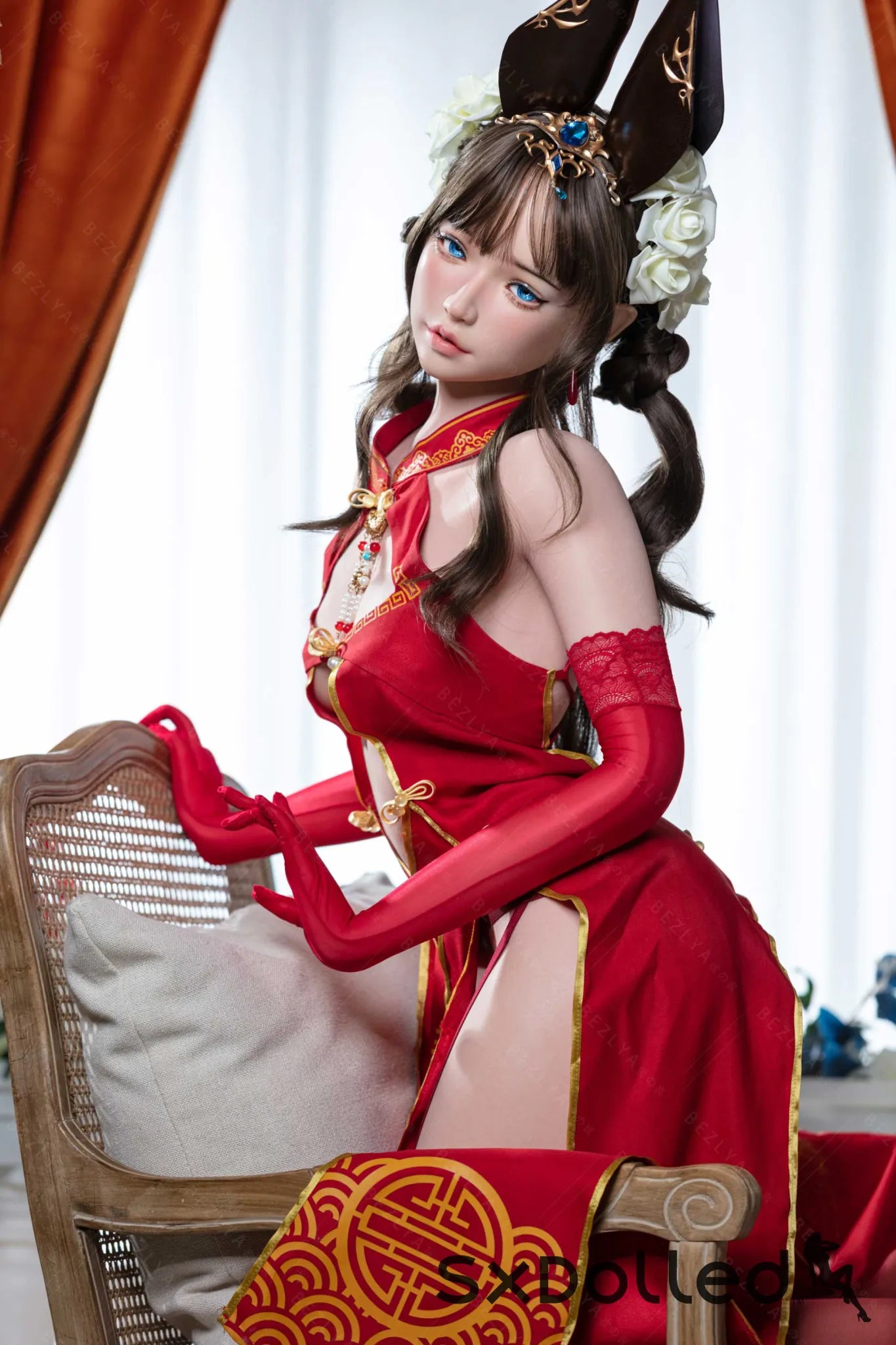 Kariselle (D-Cup) (155cm) | Sex Doll D-Cup / 155cm / Brunette Sex Doll