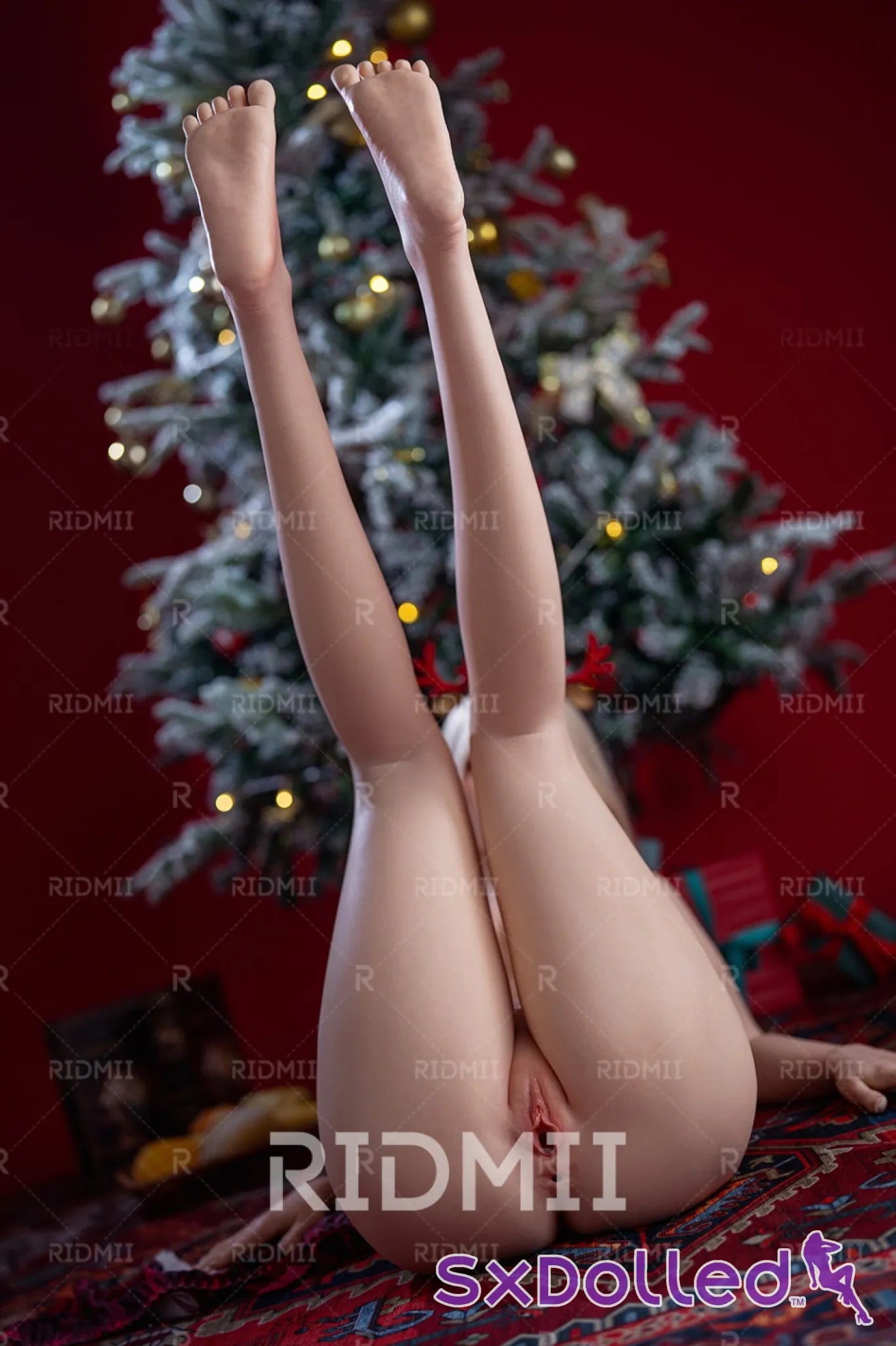Kaya (E-Cup) (164cm) | Christmas Blonde Sex Doll | RIDMII Doll E-Cup / 164cm / Blonde Sex Doll