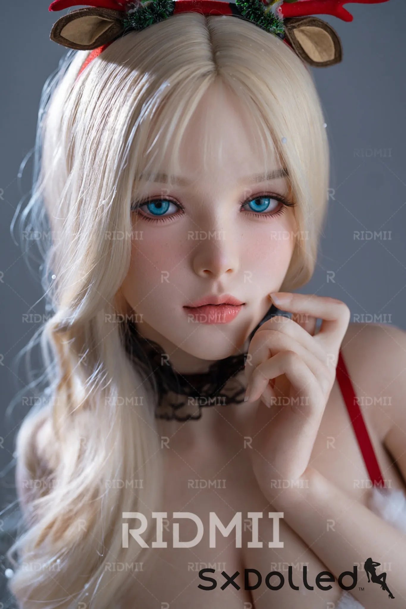 Kaya (E-Cup) (164cm) | Christmas Blonde Sex Doll | RIDMII Doll E-Cup / 164cm / Blonde Sex Doll