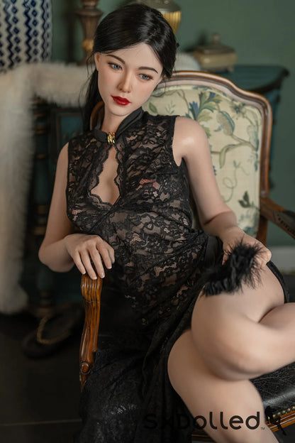 Kelly B (C-Cup) (176cm) | Tall Slim Petite Asian Sex Doll | Starpery C-Cup / 176cm / Black Sex Doll