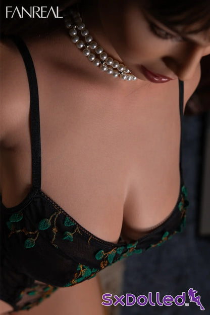 Kelly H (F-Cup) (111cm) | Tan Thick Mature Sex Doll Torso | Fanreal F-Cup / 111cm / Brunette Sex Doll