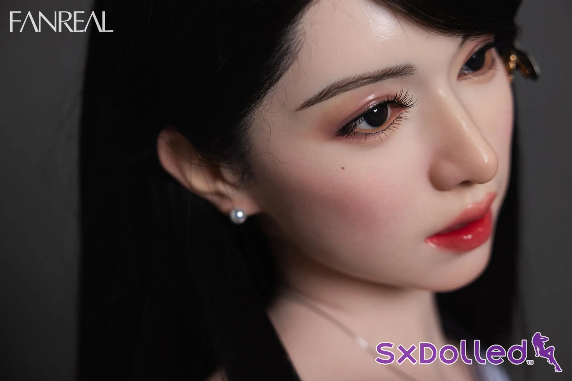 Kimmy B (F Cup) (155cm) | Asian Ultra Realistic Sex Doll | Fanreal F Cup / 155cm / Black Sex Doll