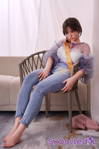 Kitty (H-Cup) (161cm) | Curvy Busty Asian Sex Doll | Irontech Doll H-Cup / 161cm / Brunette Sex Doll
