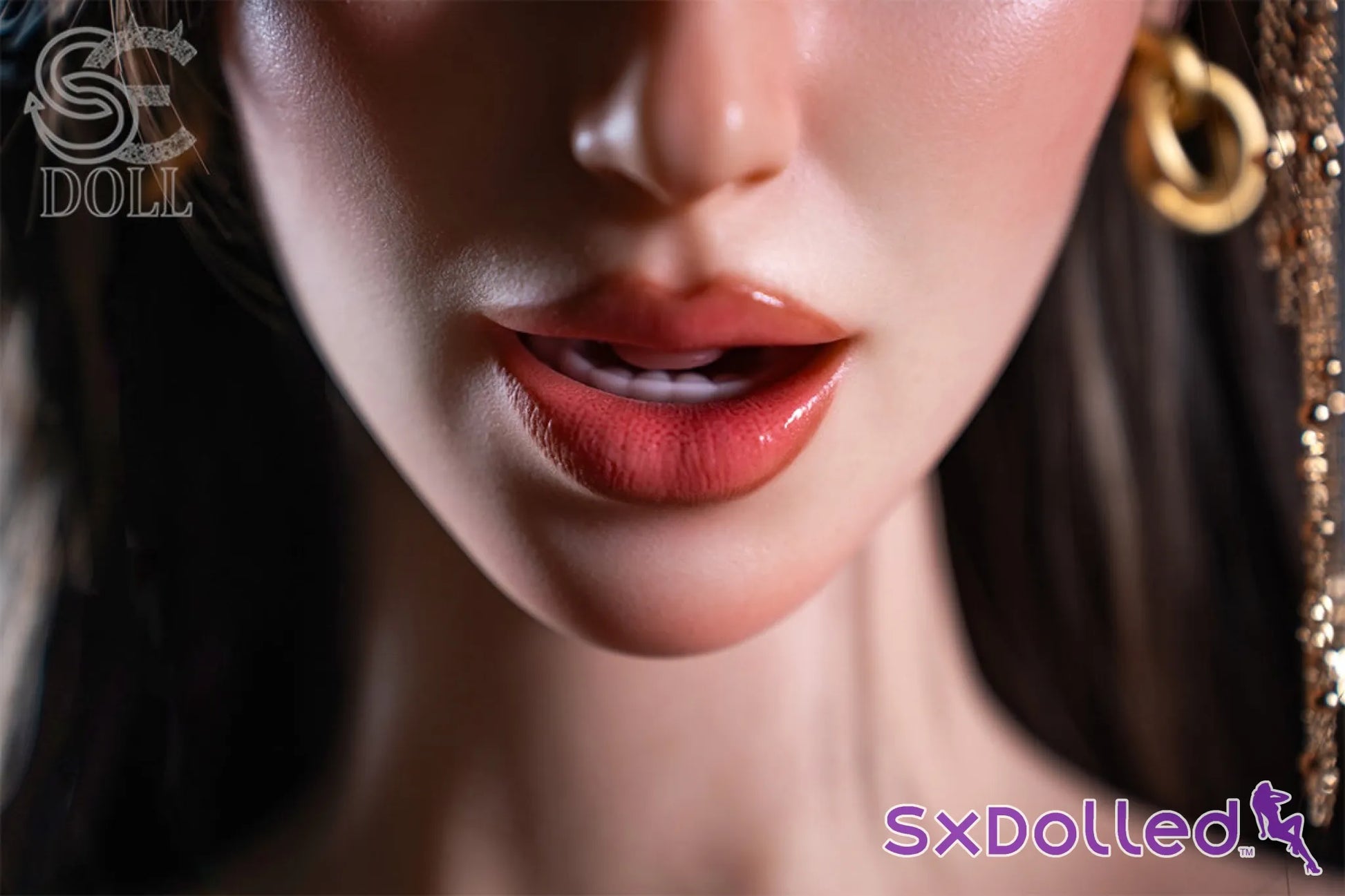 Knox.A (G-Cup) (111cm) | European Thick Sex Doll Torso | SE Doll G-Cup / 111cm / Brunette Sex Torso