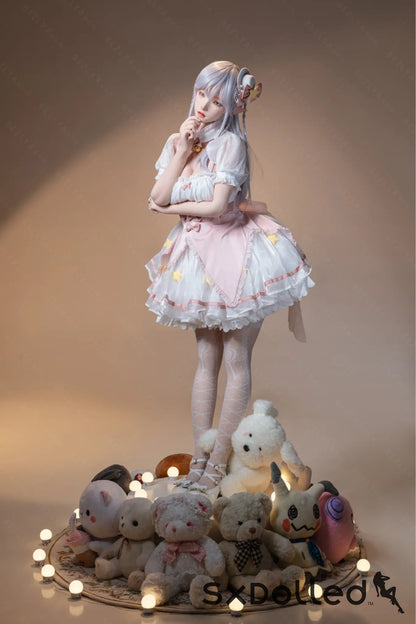 Koharu (K-Cup) (155cm) | Sex Doll K-Cup / 155cm / Silver Sex Doll
