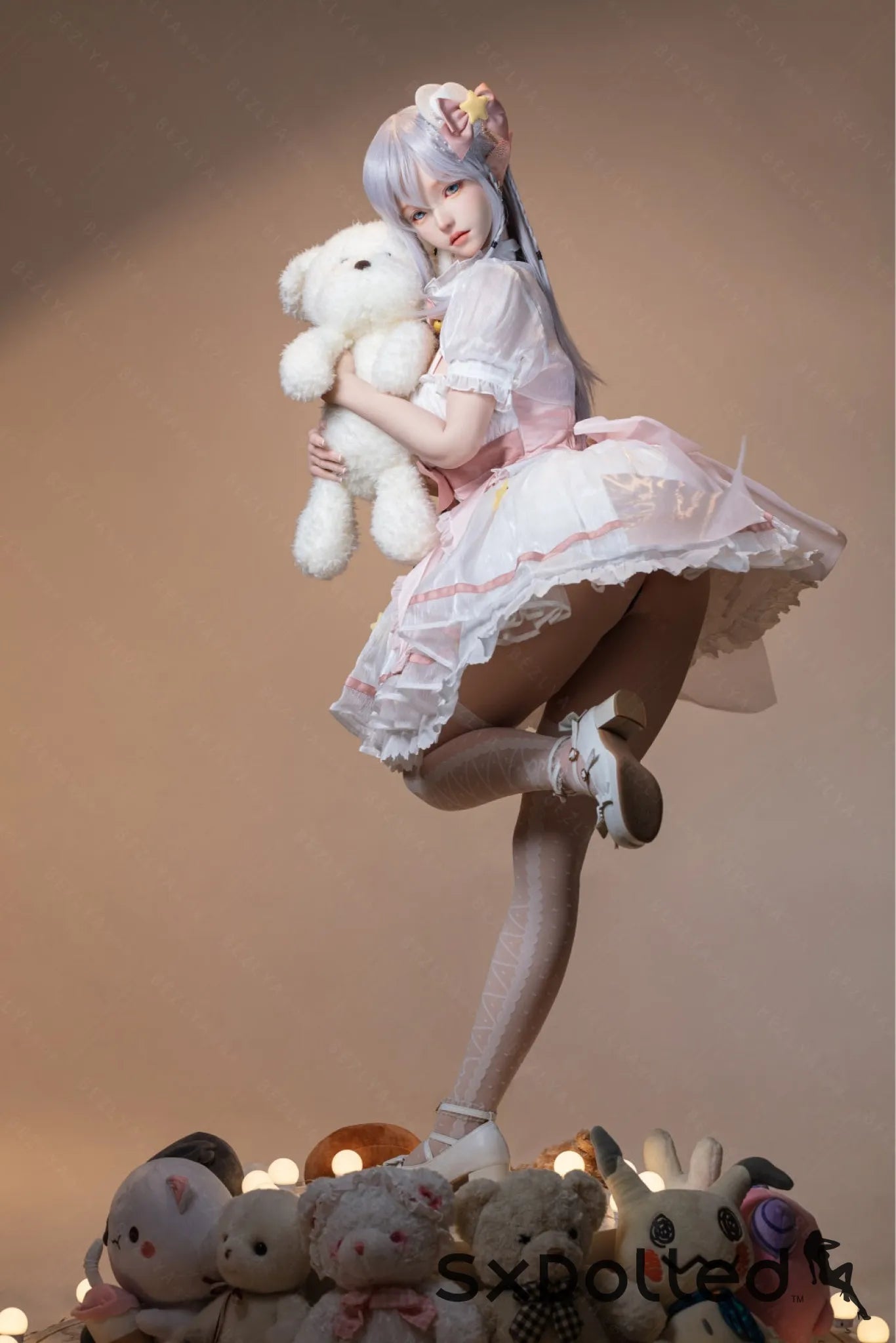 Koharu (K-Cup) (155cm) | Sex Doll K-Cup / 155cm / Silver Sex Doll