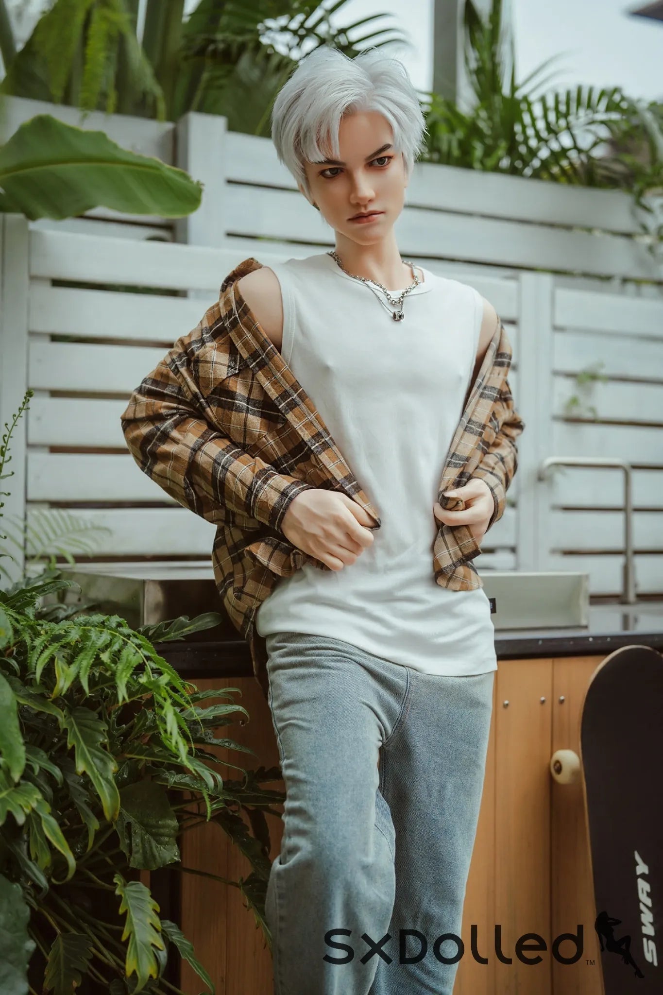 Landon (6-Inch) (162cm) | Muscular Male Sex Doll | SY Doll 6-Inch / 162cm / White Sex Doll