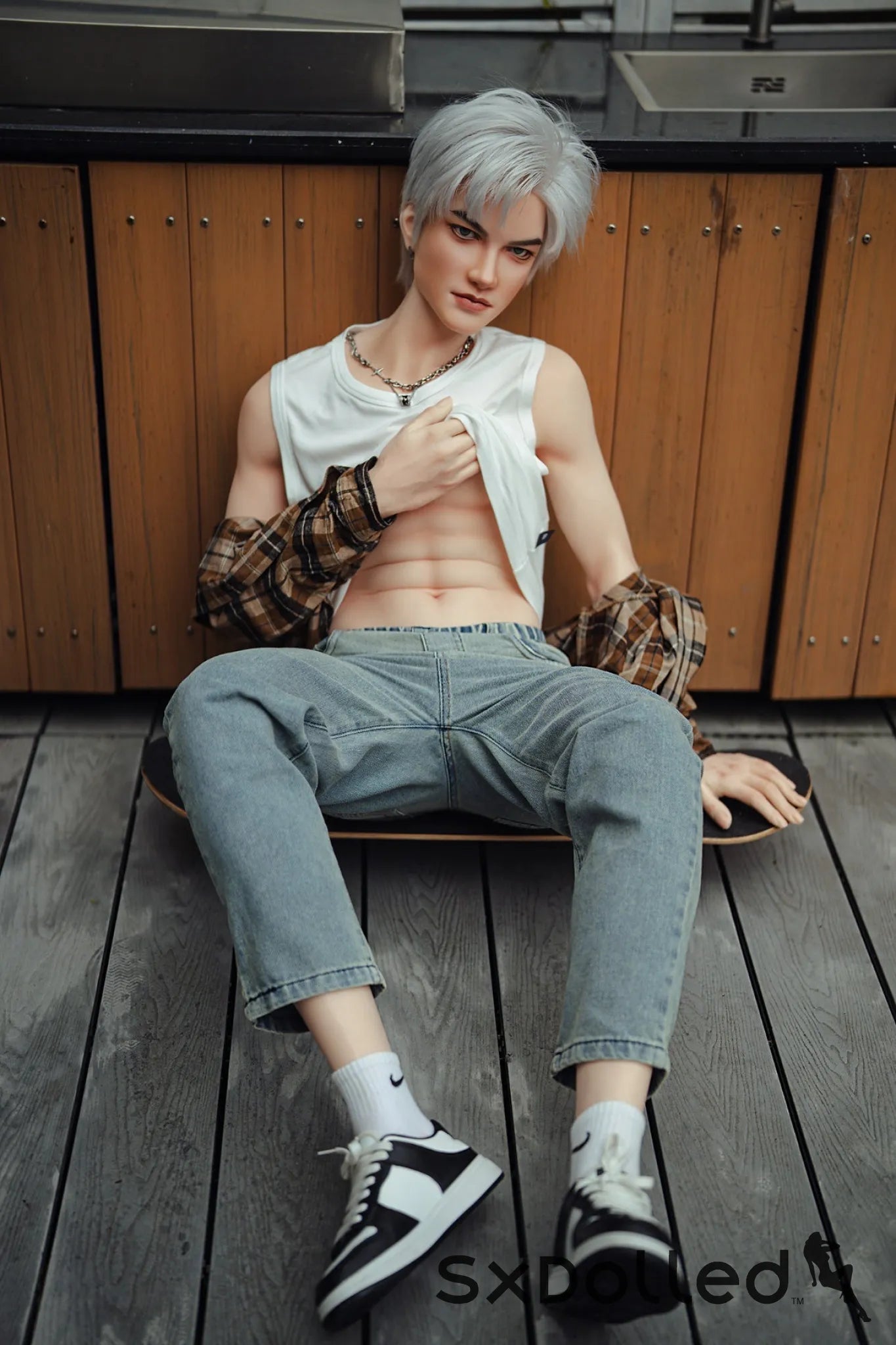 Landon (6-Inch) (162cm) | Muscular Male Sex Doll | SY Doll 6-Inch / 162cm / White Sex Doll