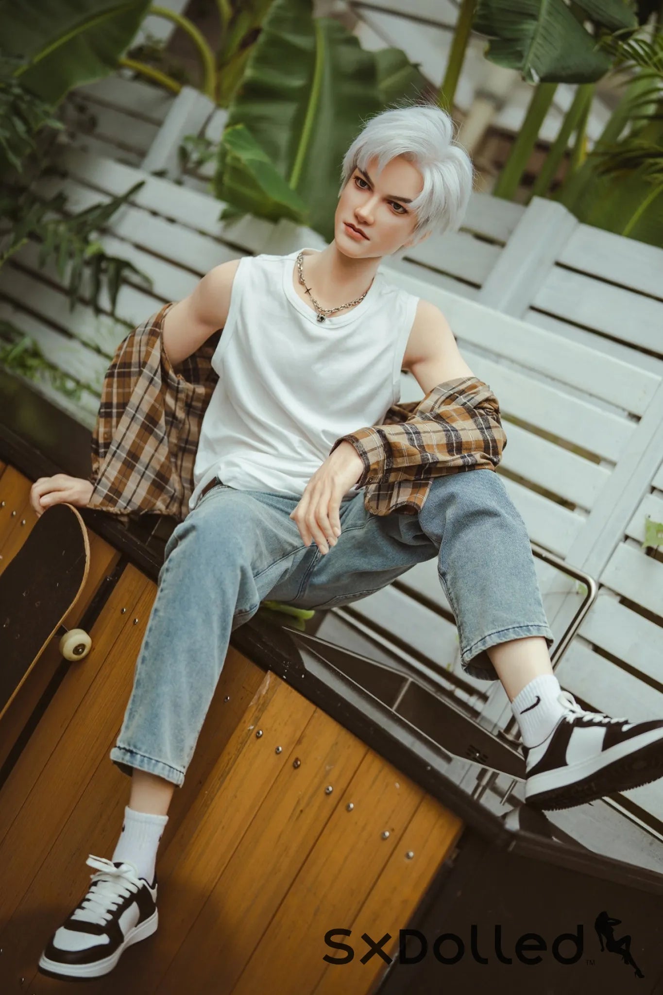 Landon (6-Inch) (162cm) | Muscular Male Sex Doll | SY Doll 6-Inch / 162cm / White Sex Doll