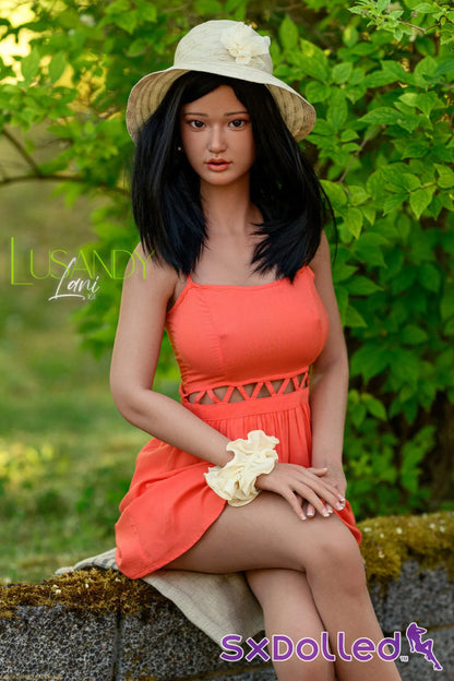 Lani (E-Cup) (161cm) | Silicone Tan Slim Asian Sex Doll | Lusandy E-Cup / 161cm / Black Sex Doll