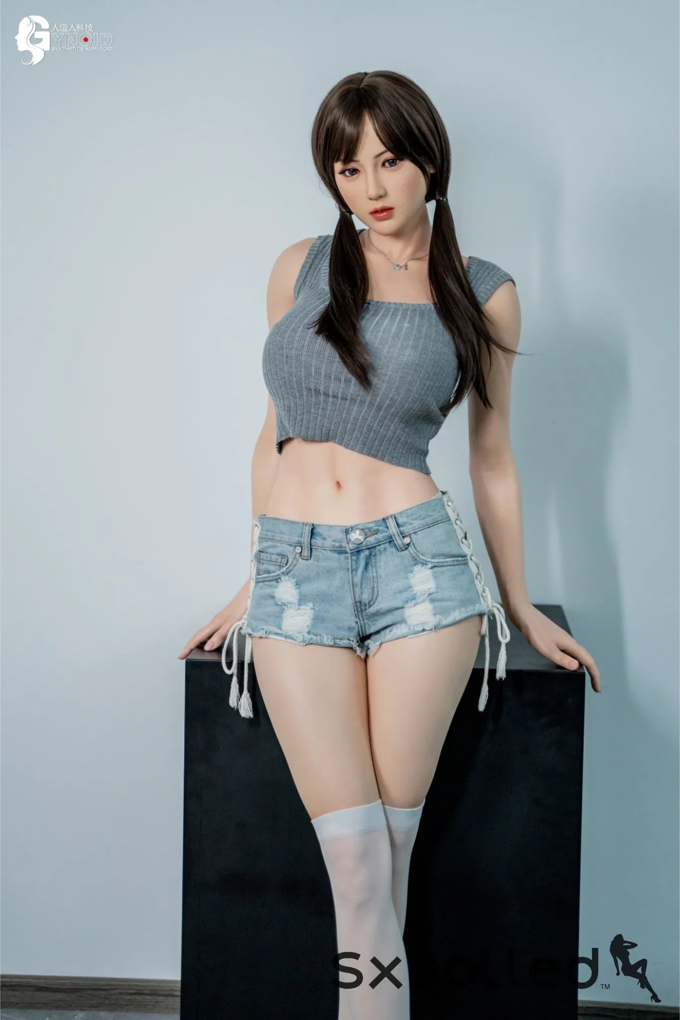 Leyla A (I-Cup) (168cm) | Ultra Realistic Sex Doll | Gynoid Doll I-Cup / 168cm / Brunette Sex Doll