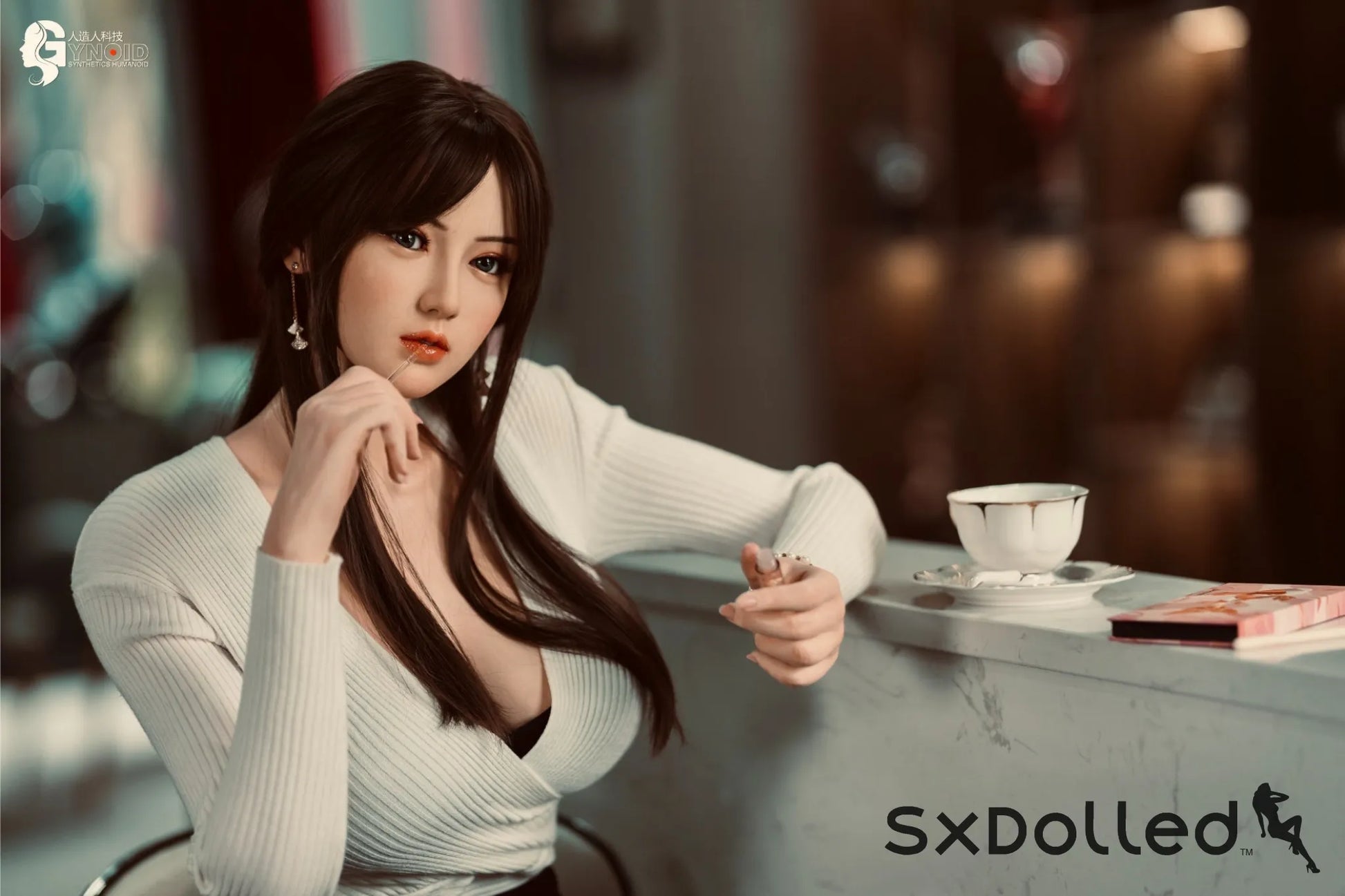 Leyla A (I-Cup) (168cm) | Ultra Realistic Sex Doll | Gynoid Doll I-Cup / 168cm / Brunette Sex Doll