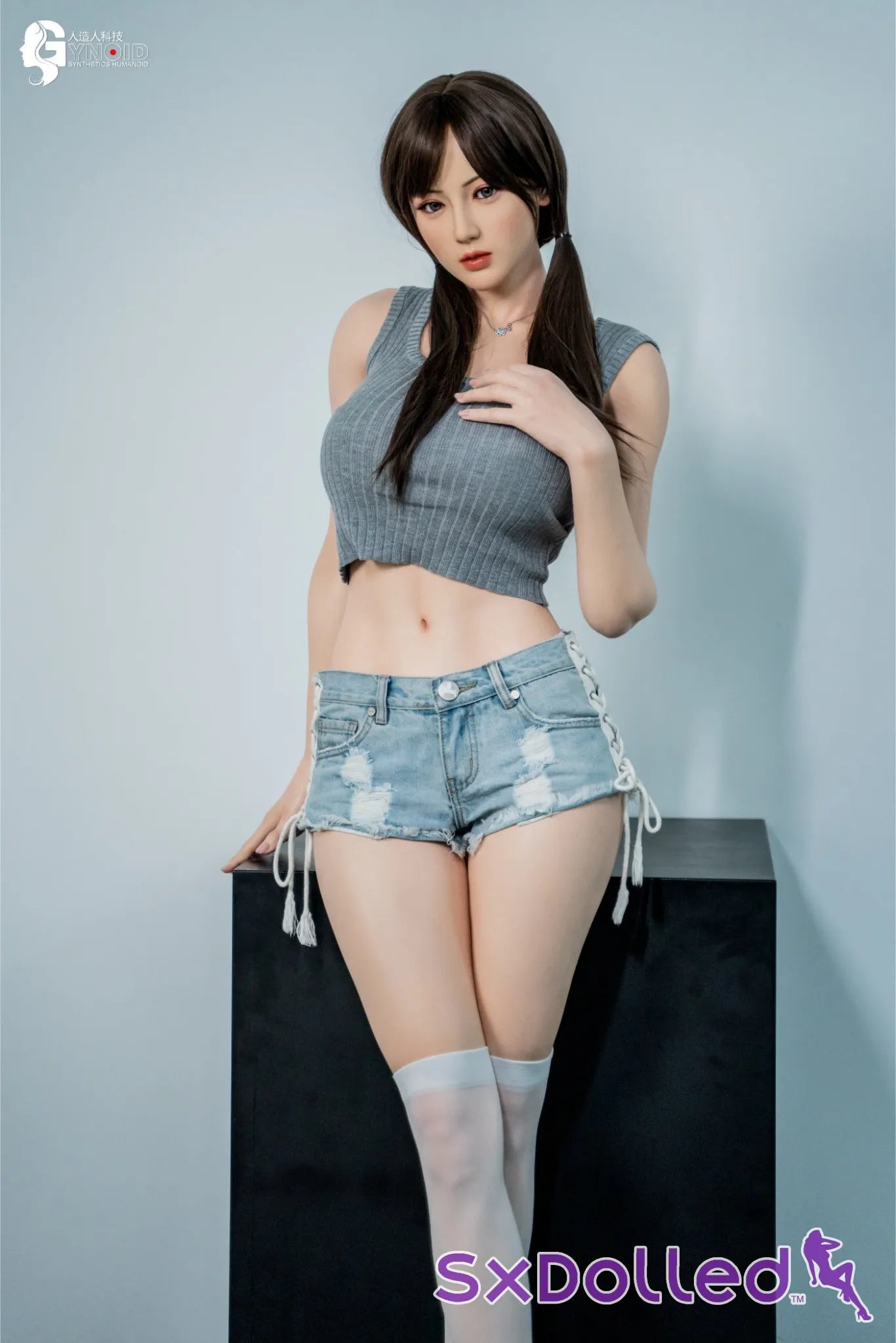Leyla A (I-Cup) (168cm) | Ultra Realistic Sex Doll | Gynoid Doll I-Cup / 168cm / Brunette Sex Doll