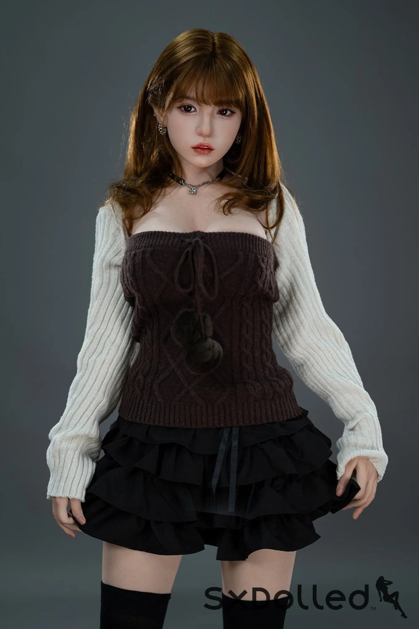 Liang A (D-Cup) (157cm) | Asian Soft Face Sex Doll | Top CY Doll D-Cup / 157cm / Brunette Sex Doll