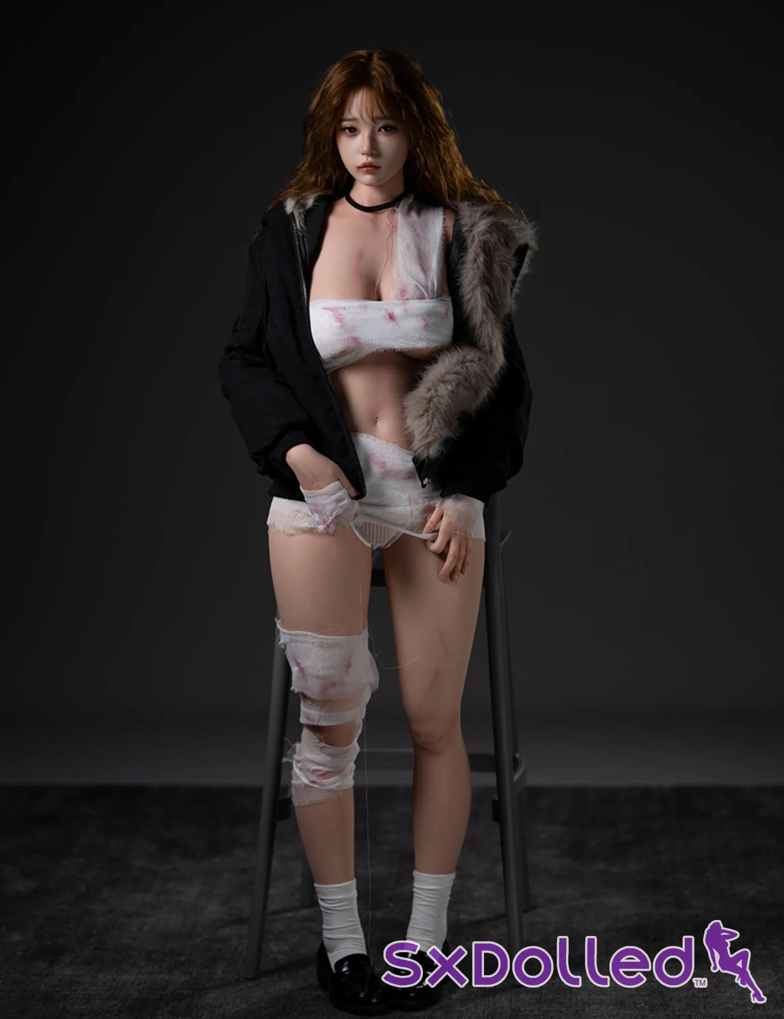 Liang (E-Cup) (162cm) | Injured Cute Korean Sex Doll | Top CY Doll E-Cup / 162cm / Brunette Sex Doll
