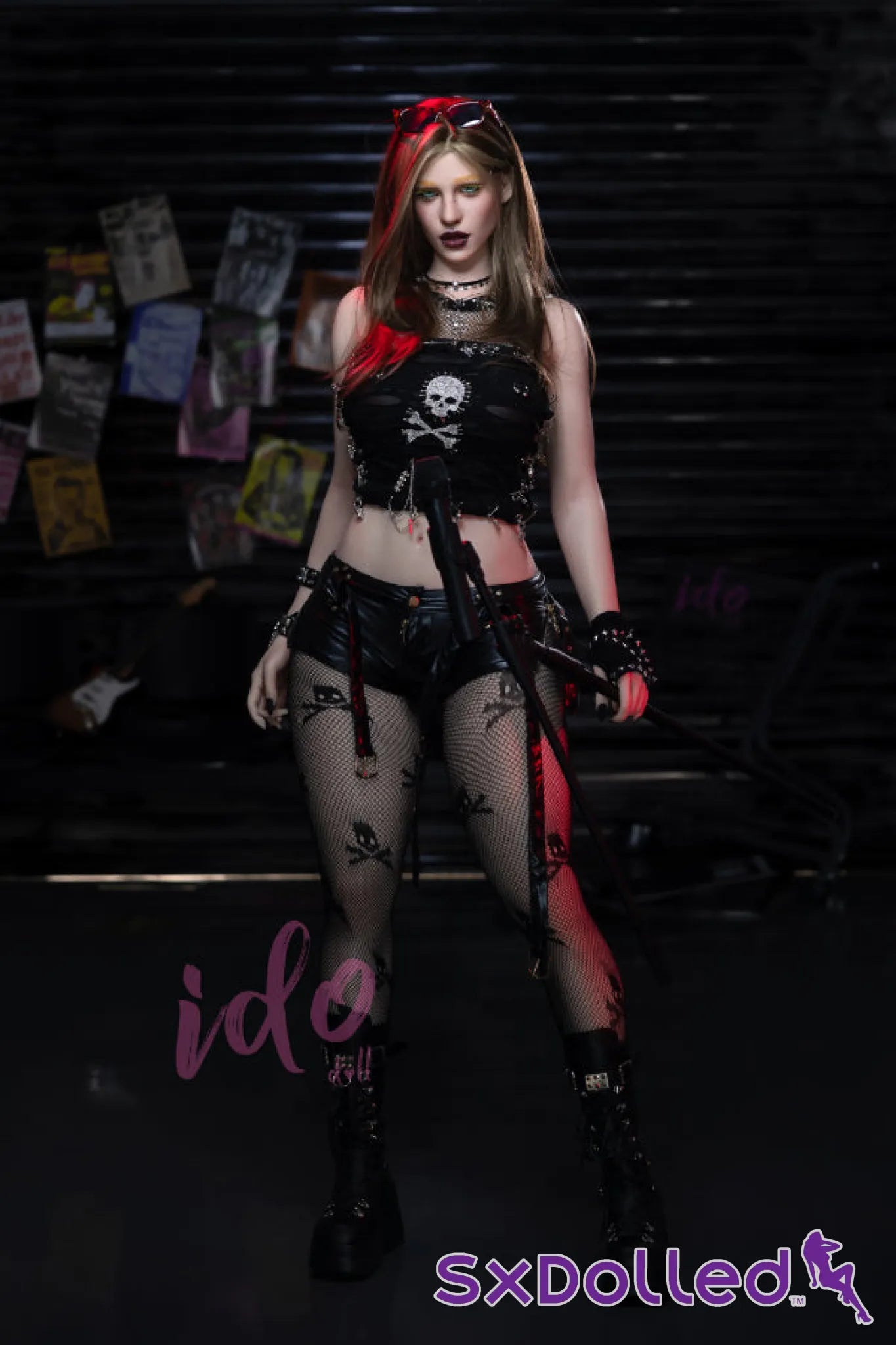 Lilith A (F-Cup) (167cm) | Thick Curvy Goth Sex Doll | IDODOLL F-Cup / 167cm / Ombre Sex Doll