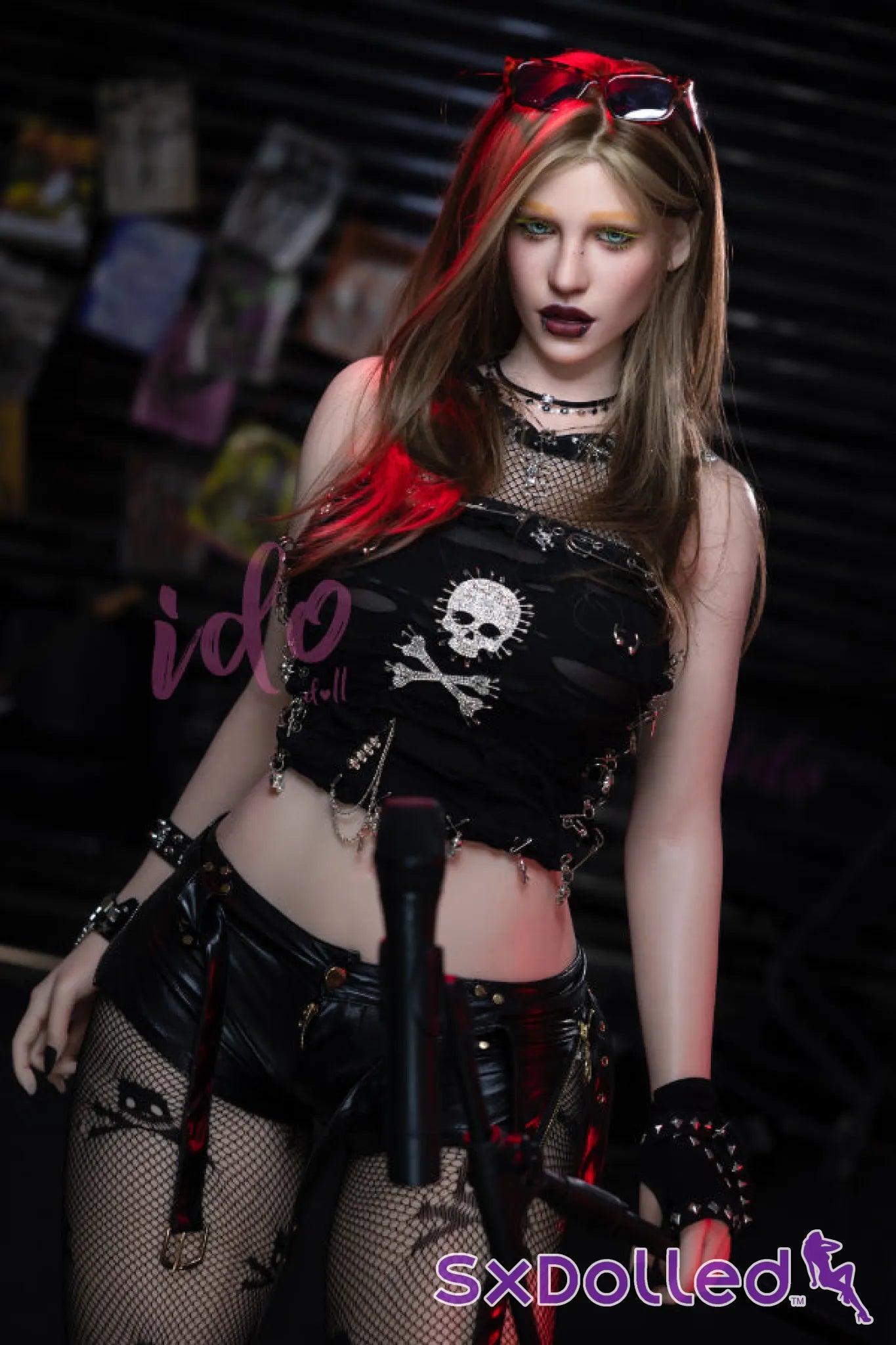 Lilith A (F-Cup) (167cm) | Thick Curvy Goth Sex Doll | IDODOLL F-Cup / 167cm / Ombre Sex Doll