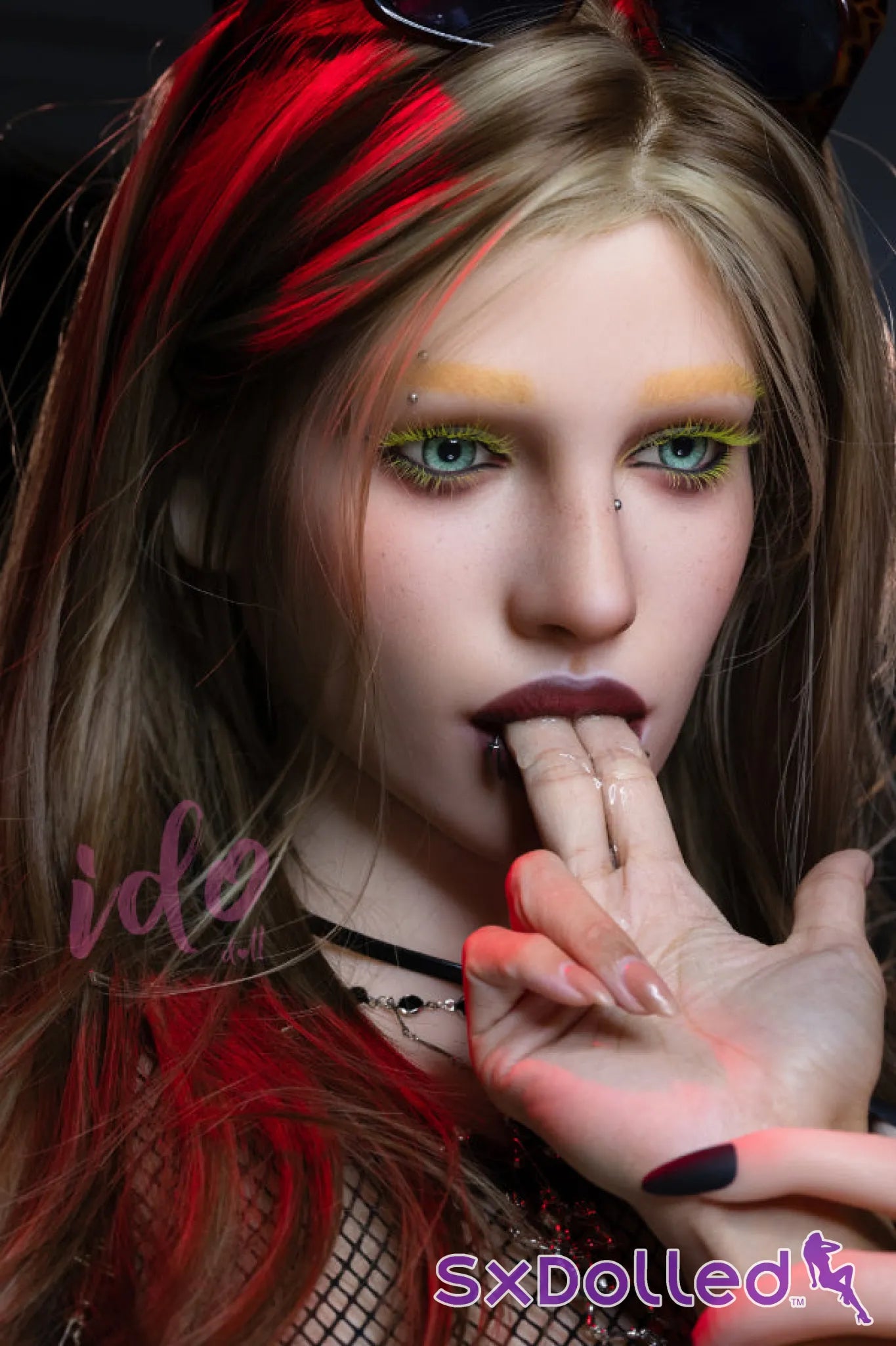 Lilith A (F-Cup) (167cm) | Thick Curvy Goth Sex Doll | IDODOLL F-Cup / 167cm / Ombre Sex Doll