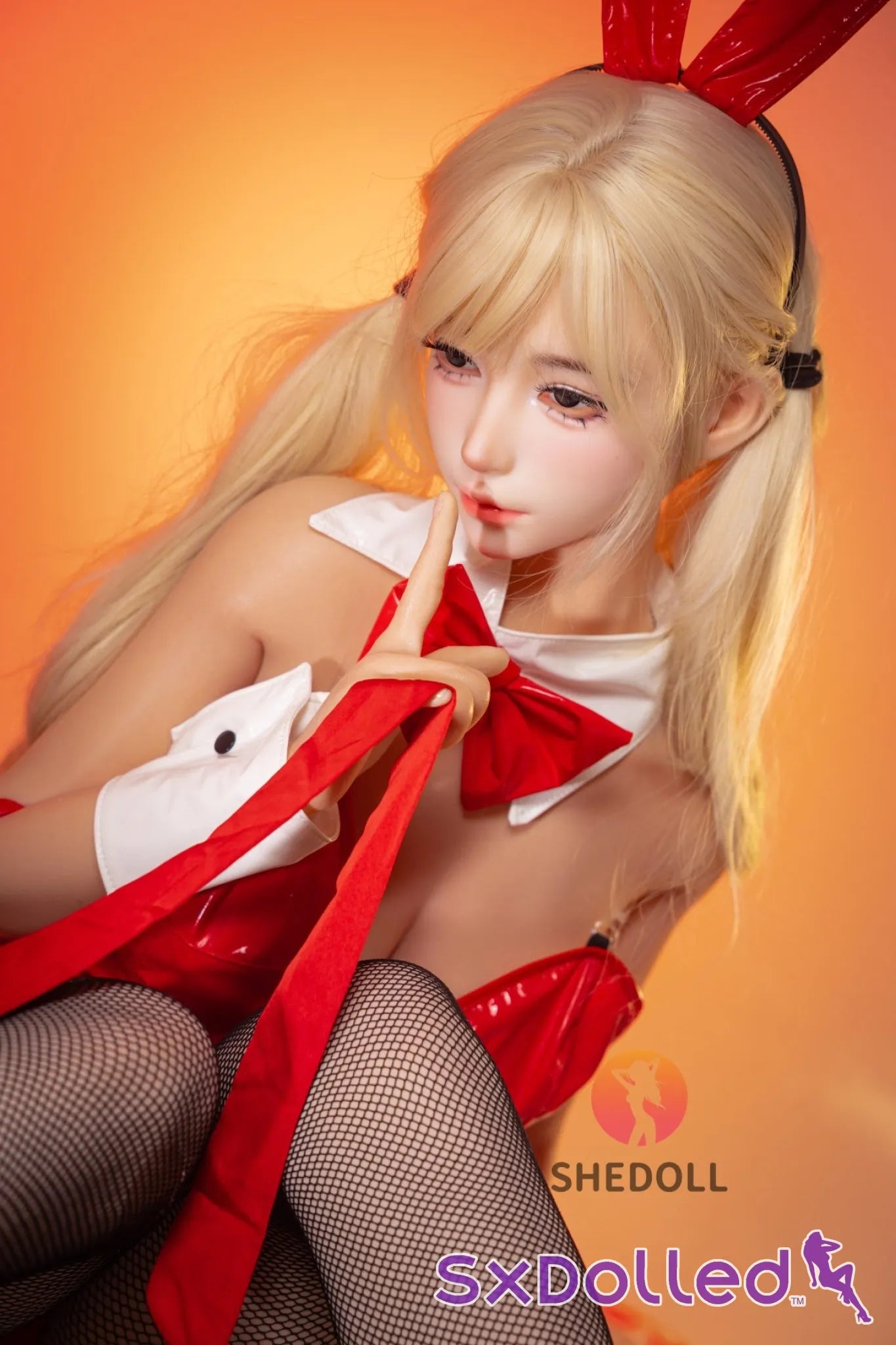 Lina D (E-Cup) (156cm) | Asian Bunny Cosplay Sex Doll | SHEDOLL E-Cup / 156cm / Blonde Sex Doll