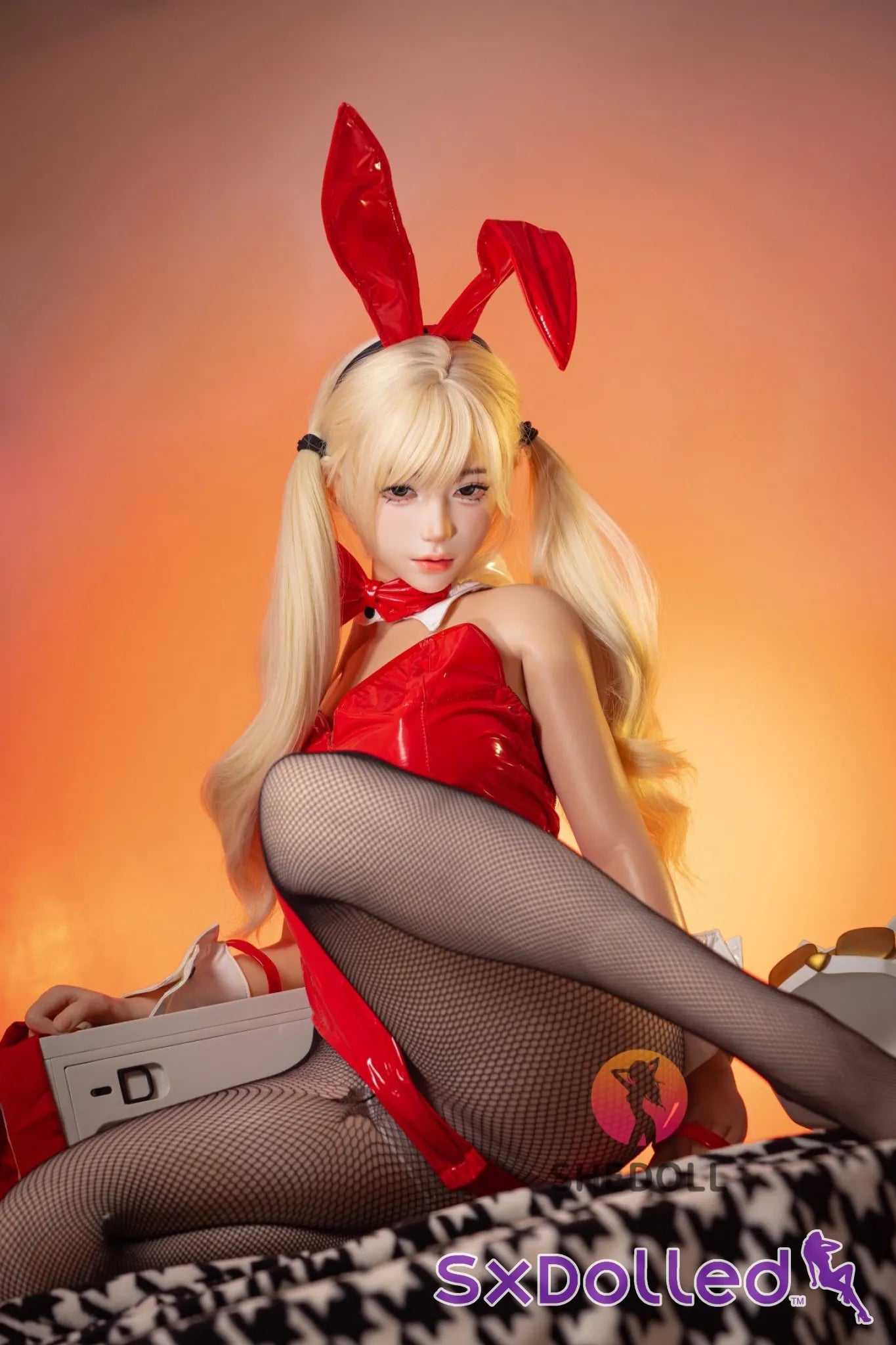 Lina D (E-Cup) (156cm) | Asian Bunny Cosplay Sex Doll | SHEDOLL E-Cup / 156cm / Blonde Sex Doll