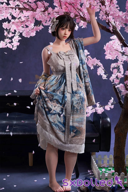 Lina F (E-Cup) (153cm) | Curvy Thick Japanese Sex Doll | Irontech Doll | Oriental Series - E-Cup / 153cm / Brunette