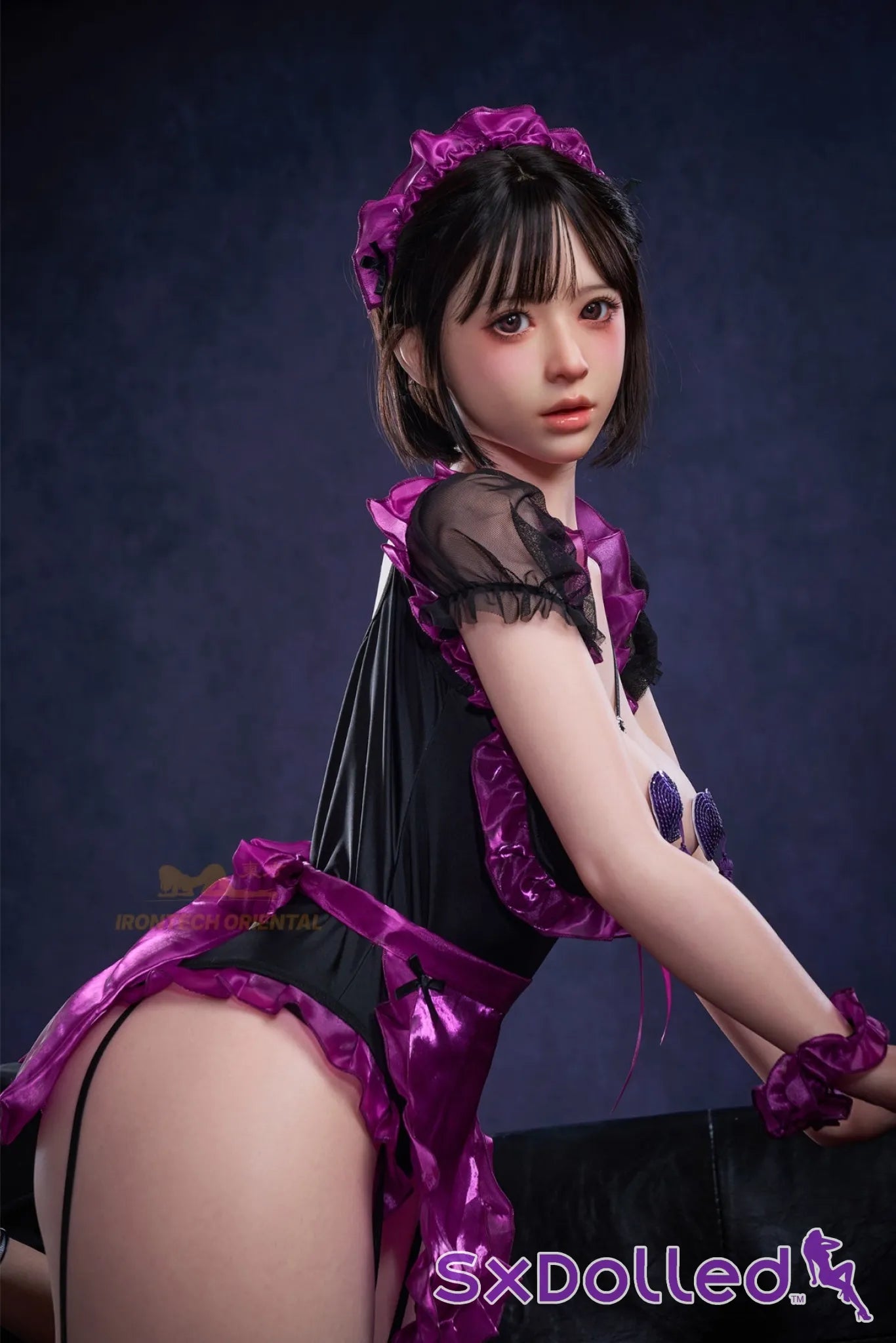 Lina F (E-Cup) (153cm) | Curvy Thick Japanese Sex Doll | Irontech Doll | Oriental Series - E-Cup / 153cm / Brunette