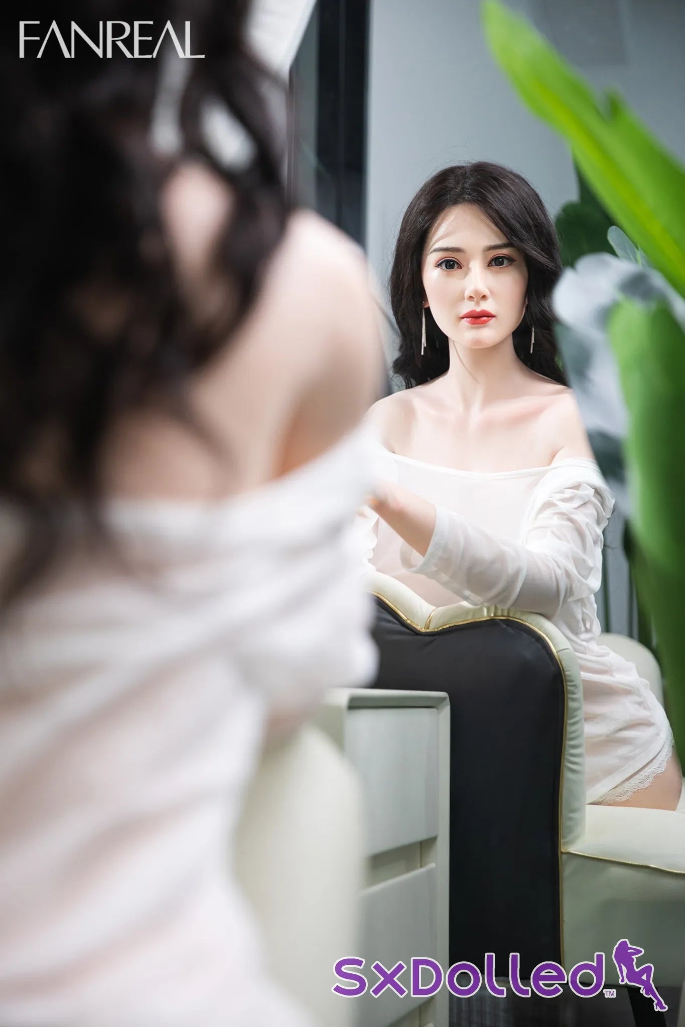 Ling (G-Cup) (95cm) | Sex Doll Torso G-Cup / 95cm / Brunette Sex Torso