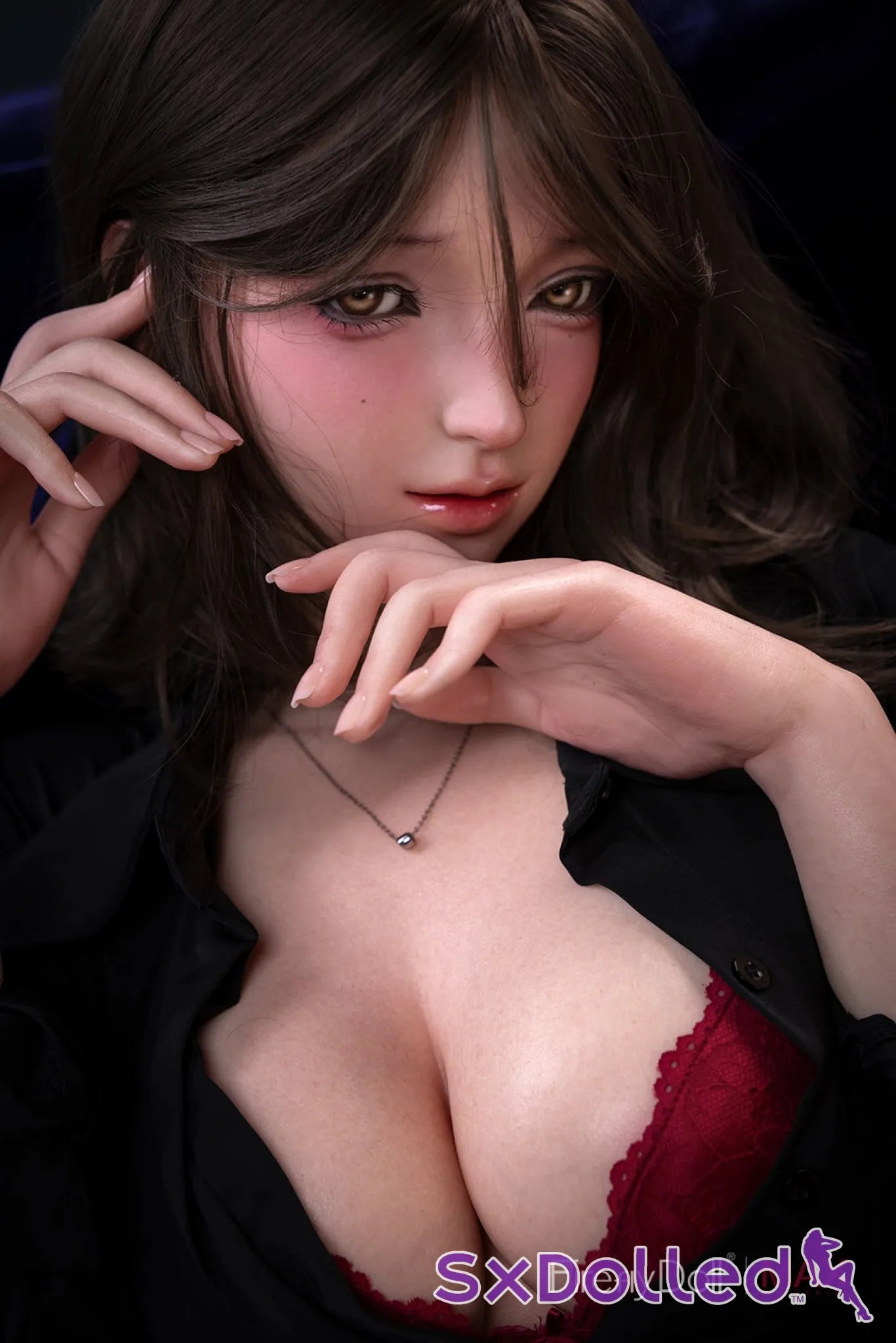 Linglong G (H-Cup) (158cm) | Midnight Rose Sex Doll | Firefly Diary | MAX Series - H-Cup / 158cm / Brunette - Sex Doll