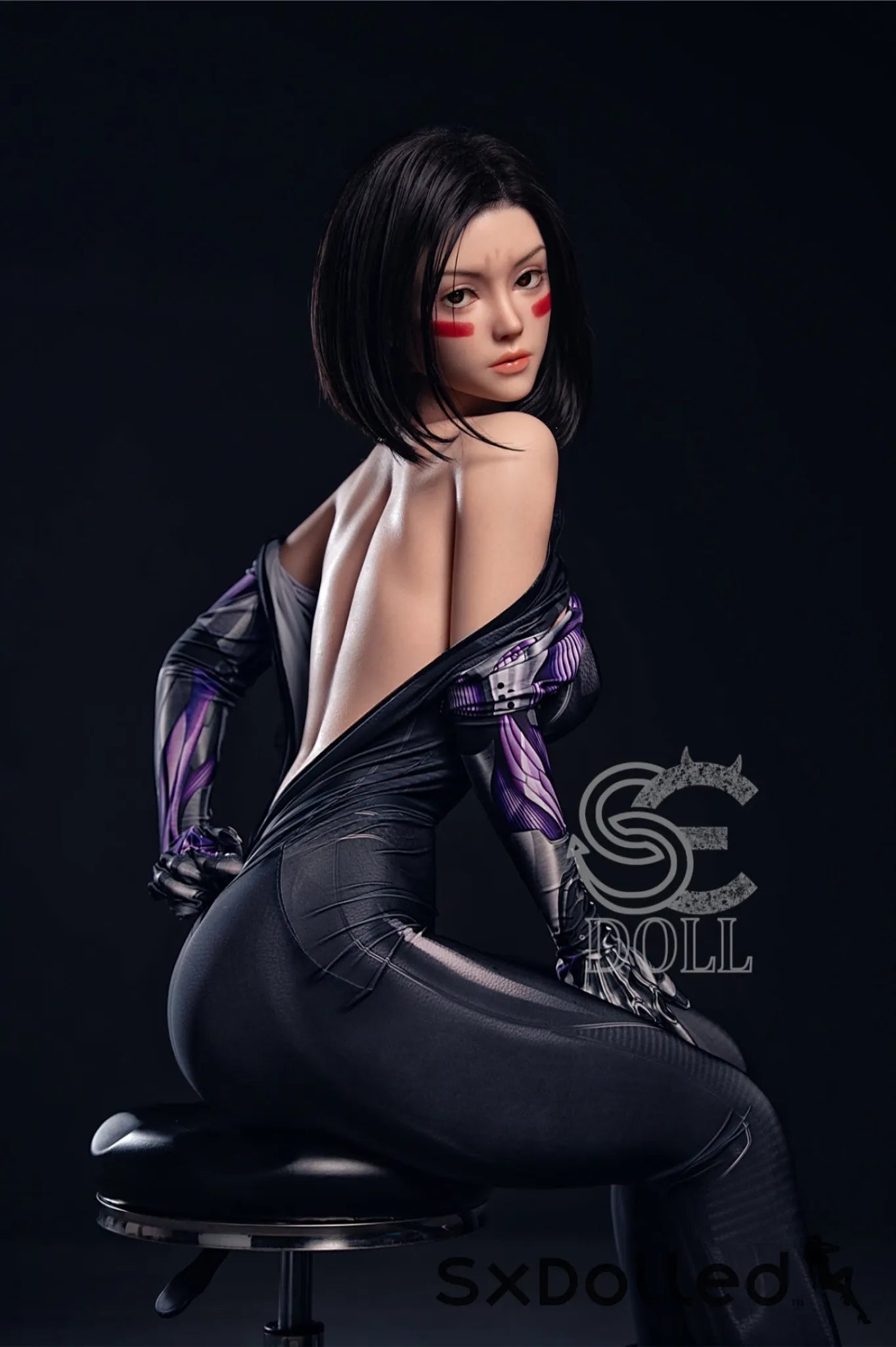 Lita.A (E-Cup) (161cm) | Angry Assassin Cosplay Sex Doll | SE Doll E-Cup / 161cm / Black Sex Doll