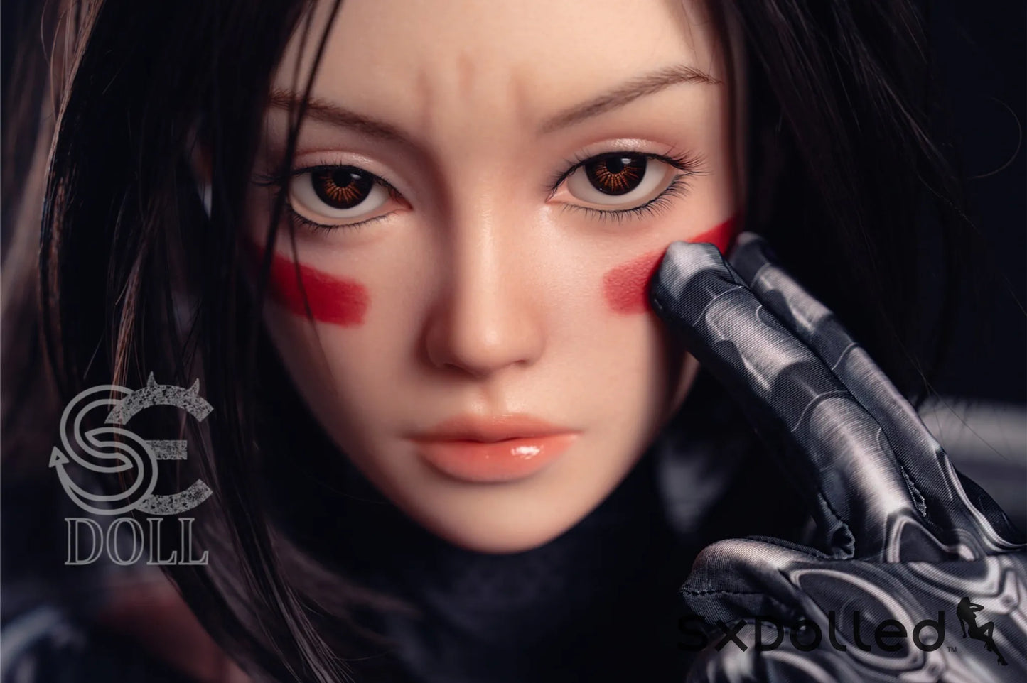 Lita.A (E-Cup) (161cm) | Angry Assassin Cosplay Sex Doll | SE Doll E-Cup / 161cm / Black Sex Doll