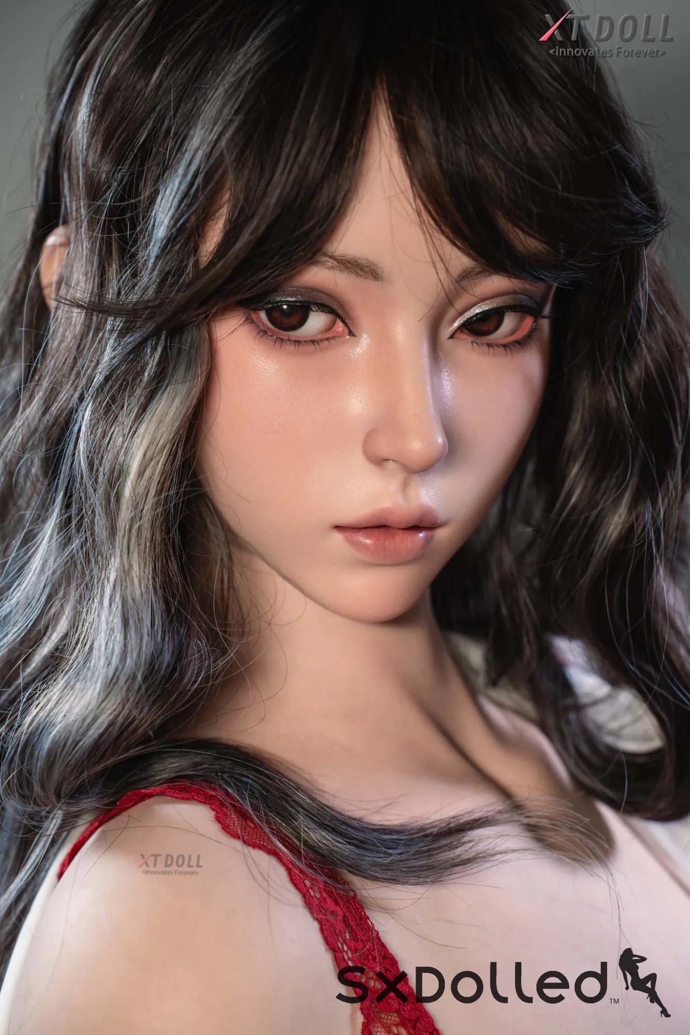 Lucy A (E-Cup) (165cm) | Thick Seductive Asian Sex Doll | XT Doll E-Cup / 165cm / Brunette Sex Doll