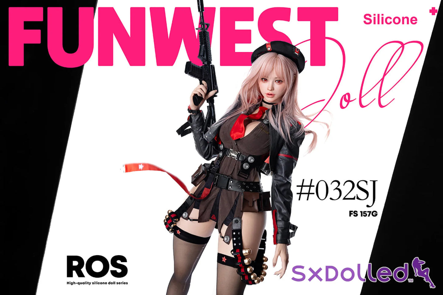 Lucy F (G-Cup) (157cm) | Game Cosplay Sex Doll | Funwest Doll - G-Cup / 157cm / Pink - Sex Doll
