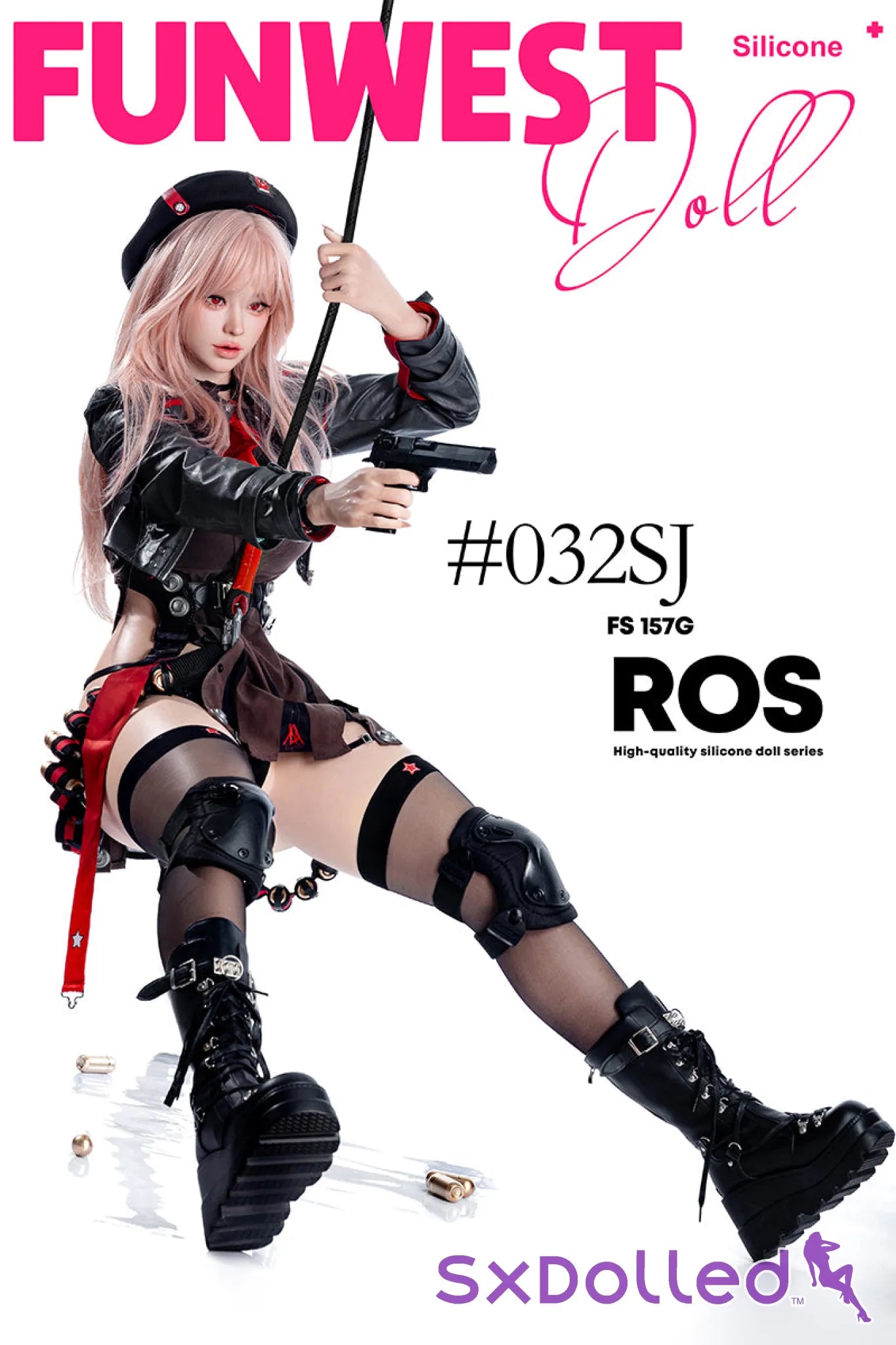 Lucy F (G-Cup) (157cm) | Game Cosplay Sex Doll | Funwest Doll - G-Cup / 157cm / Pink - Sex Doll
