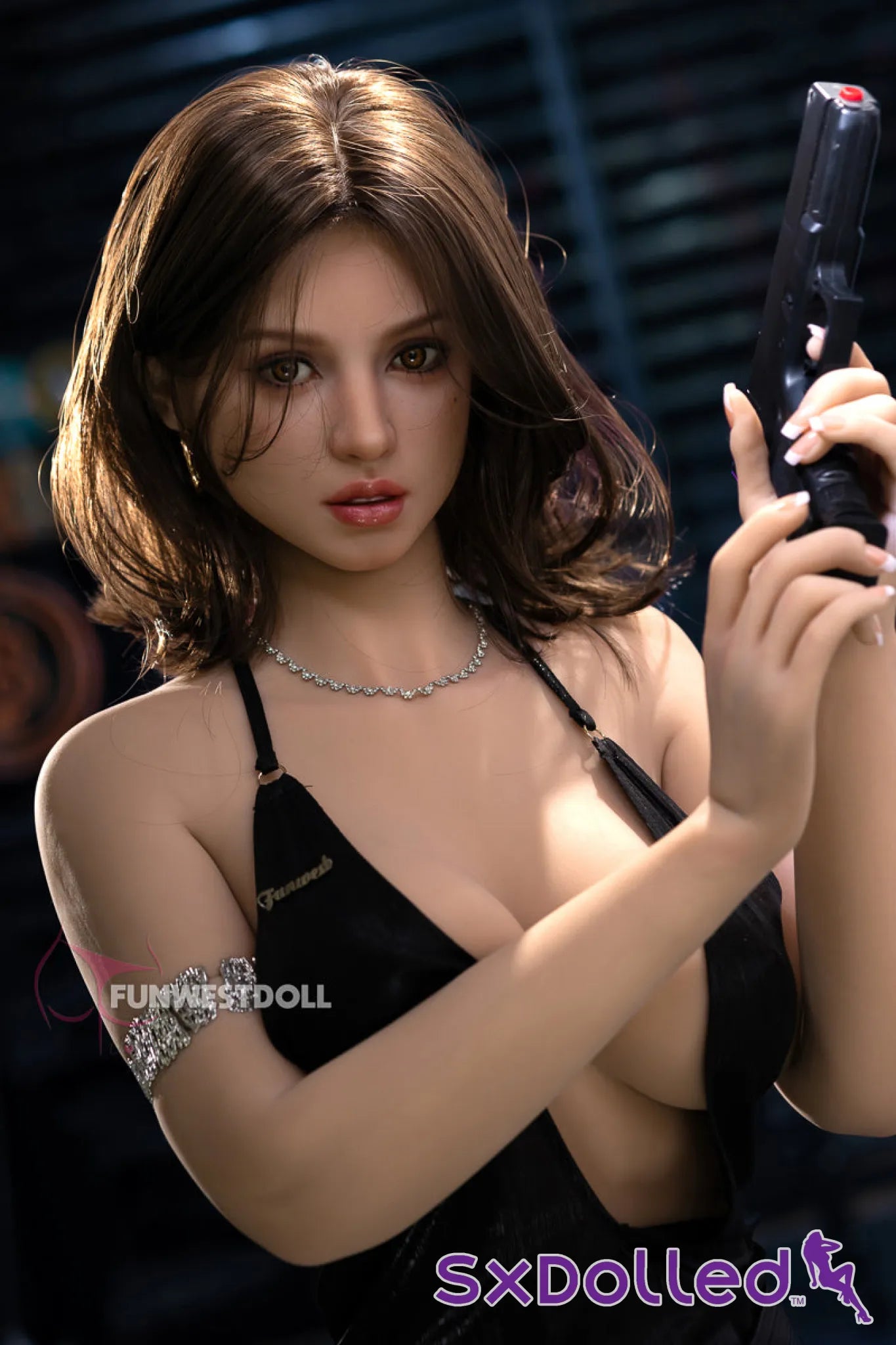 Lyra B (F-Cup) (159cm) | Brunette Sexy Latino Sex Doll | Funwest Doll F-Cup / 159cm / Brunette Sex Doll