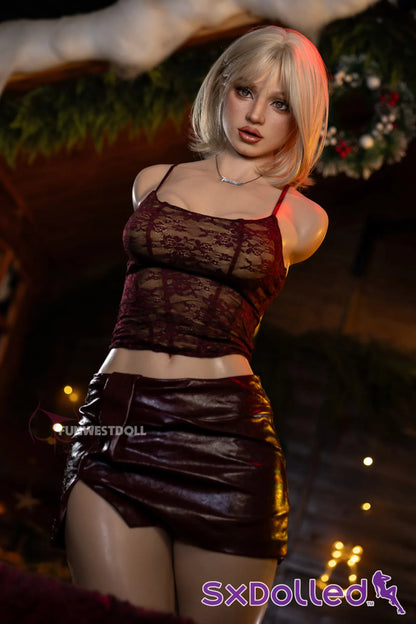 Lyra G (D-Cup) (113cm) | Thick Blonde Sex Doll Torso | Funwest Doll - D-Cup / 113cm / Blonde - Sex Torso