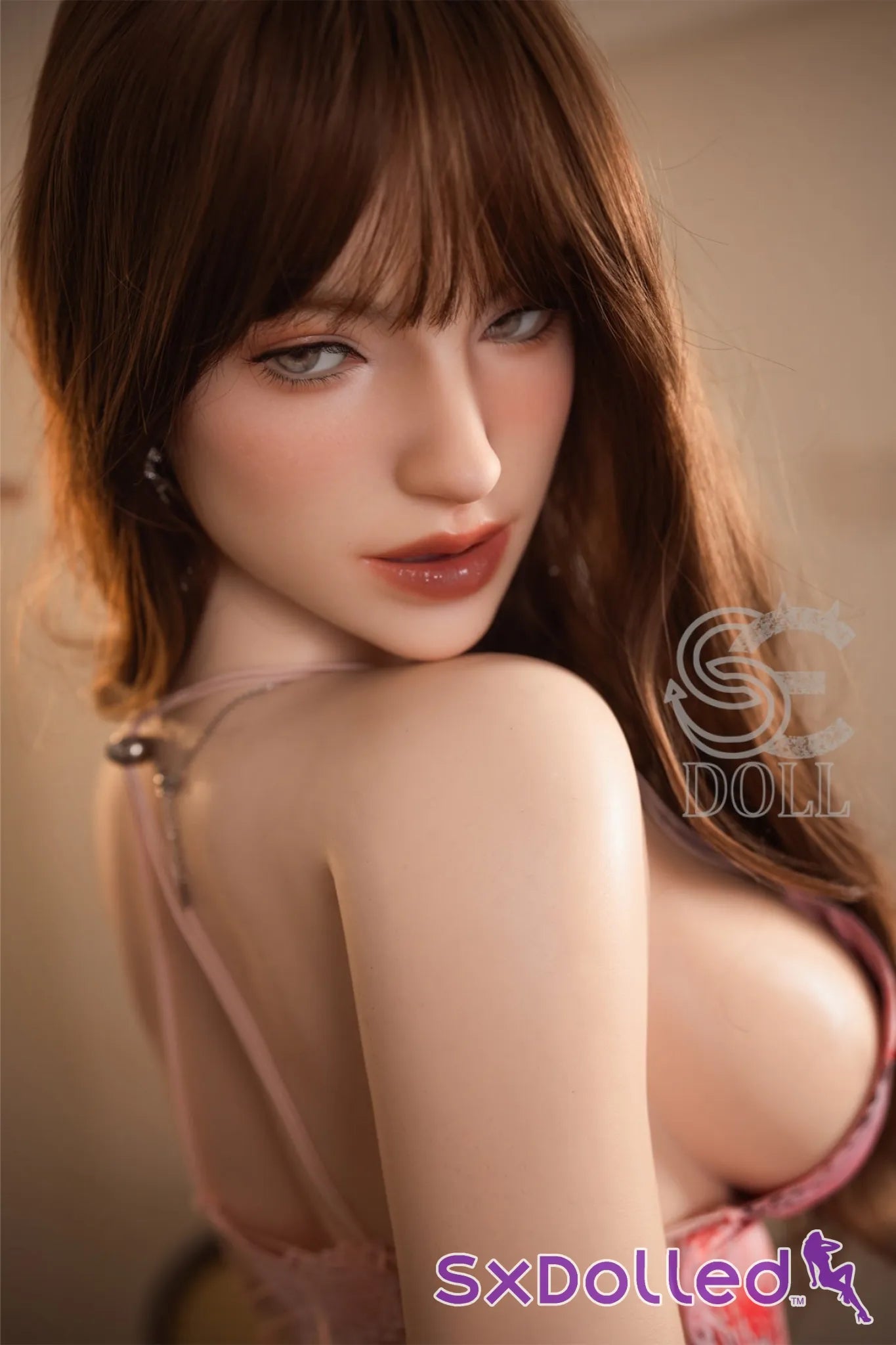 Lyris.A (C Cup) (165cm) | Brunette Grey Eyed Sex Doll | SE Doll C Cup / 165cm / Brunette Sex Doll