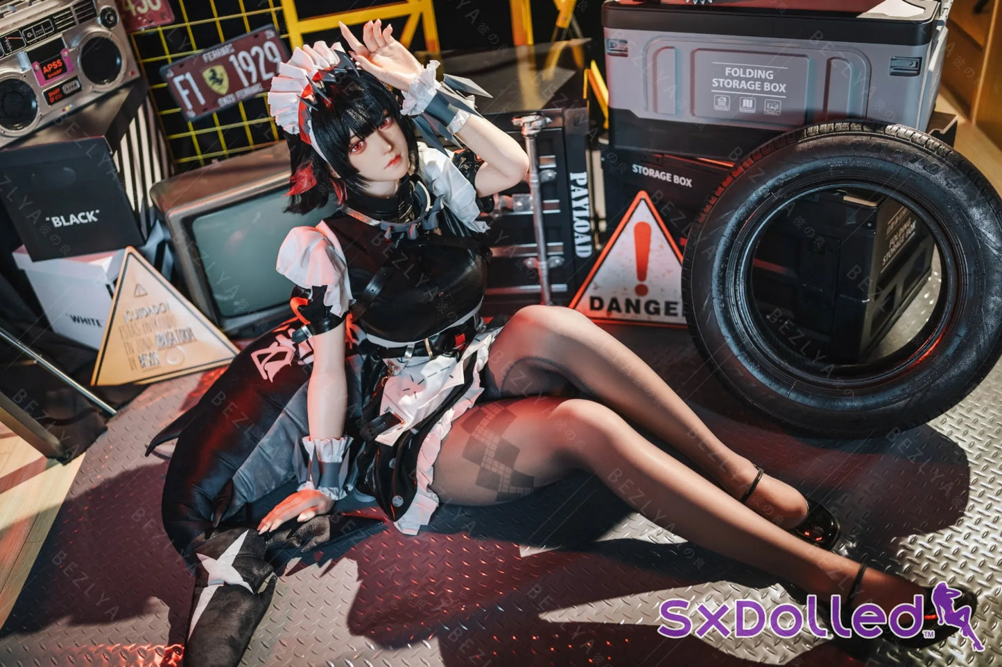 Mahiro (K-Cup) (155cm) | Sex Doll K-Cup / 155cm / Black Sex Doll