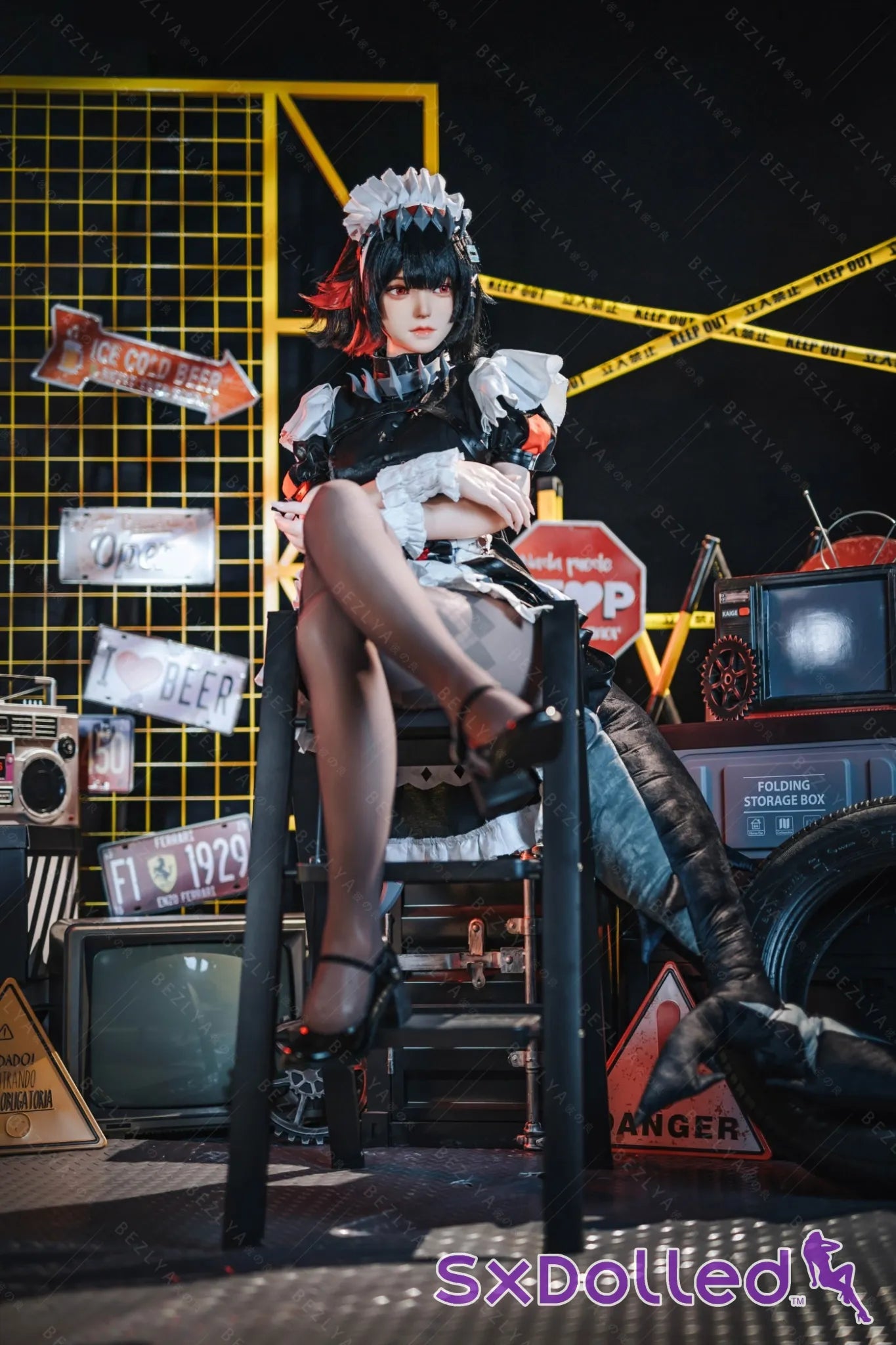 Mahiro (K-Cup) (155cm) | Sex Doll K-Cup / 155cm / Black Sex Doll