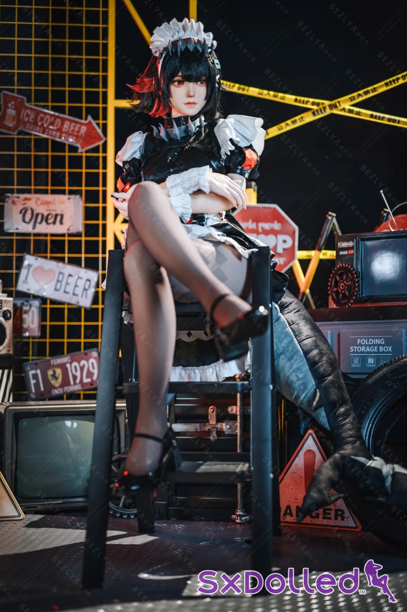 Mahiro (K-Cup) (155cm) | Sex Doll K-Cup / 155cm / Black Sex Doll
