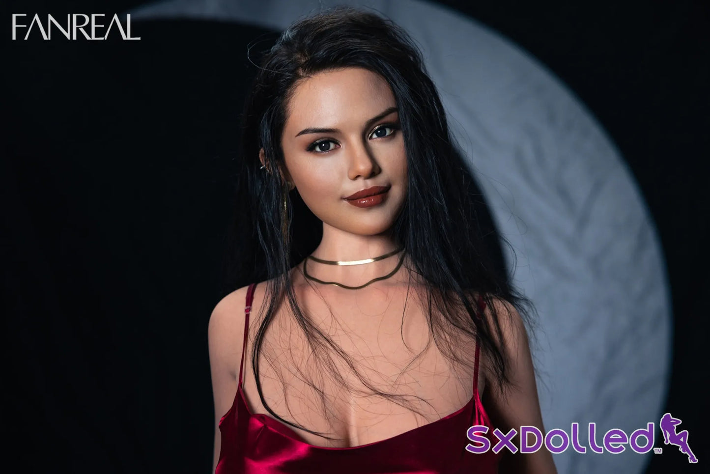 Maria A (F-Cup) (168cm) | Happy Latina Realistic Sex Doll | Fanreal F-Cup / 168cm / Black Sex Doll